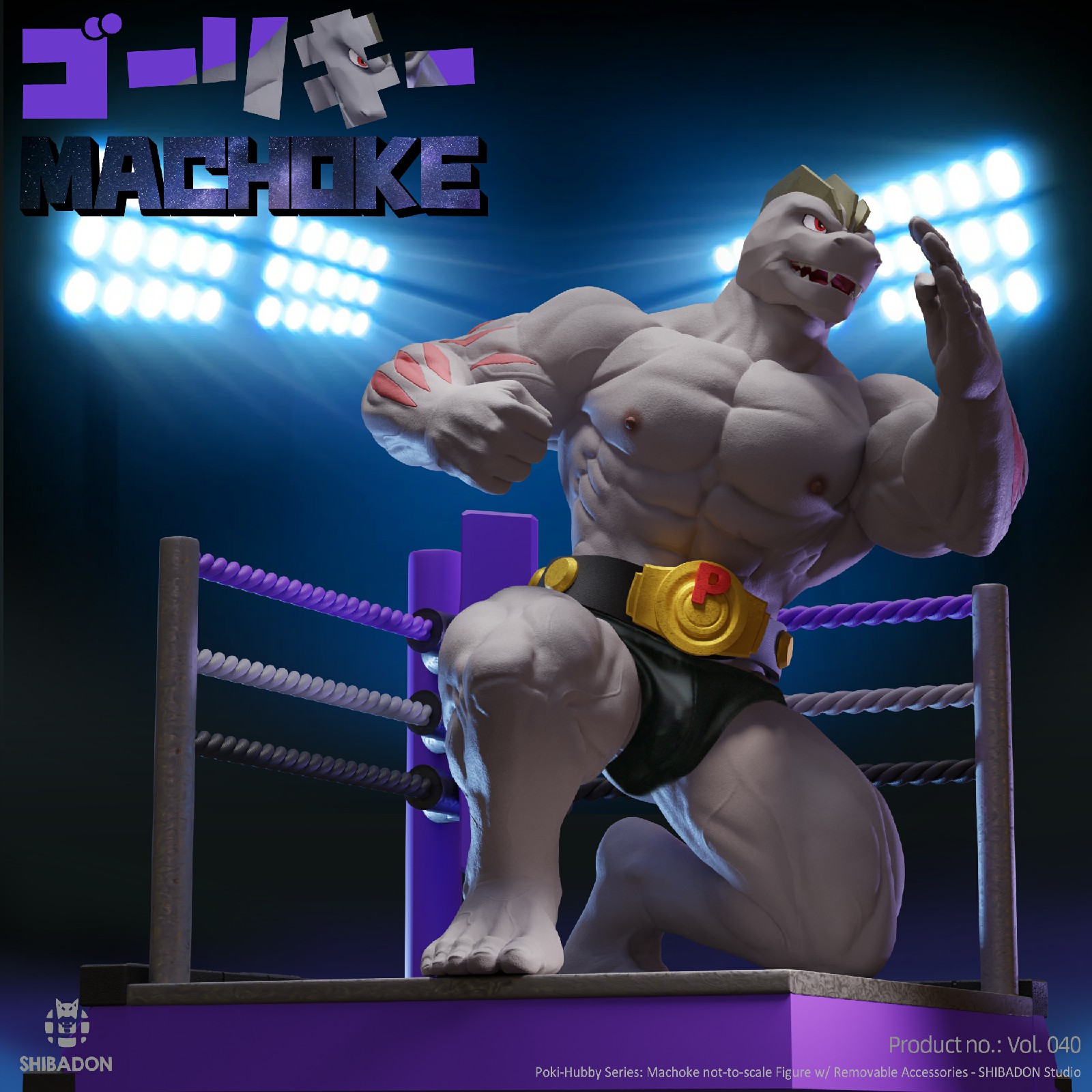 【Sold out】Machoke-Other Series-Shibadon Studio