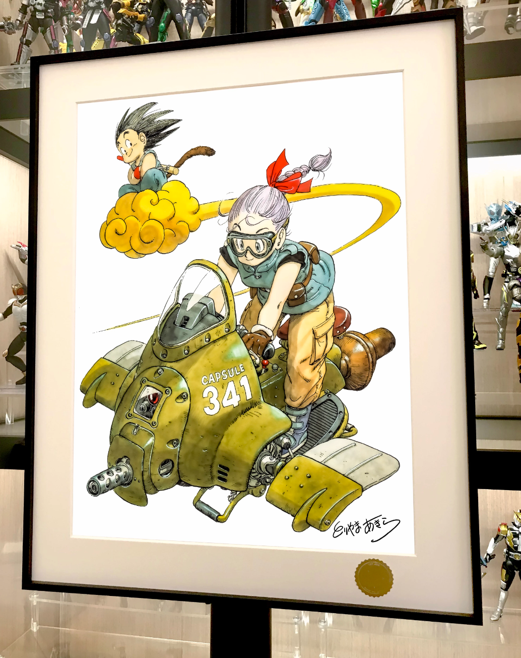 【In stock】Decorative Painting of Son Goku & Bulma-XingKong Studio