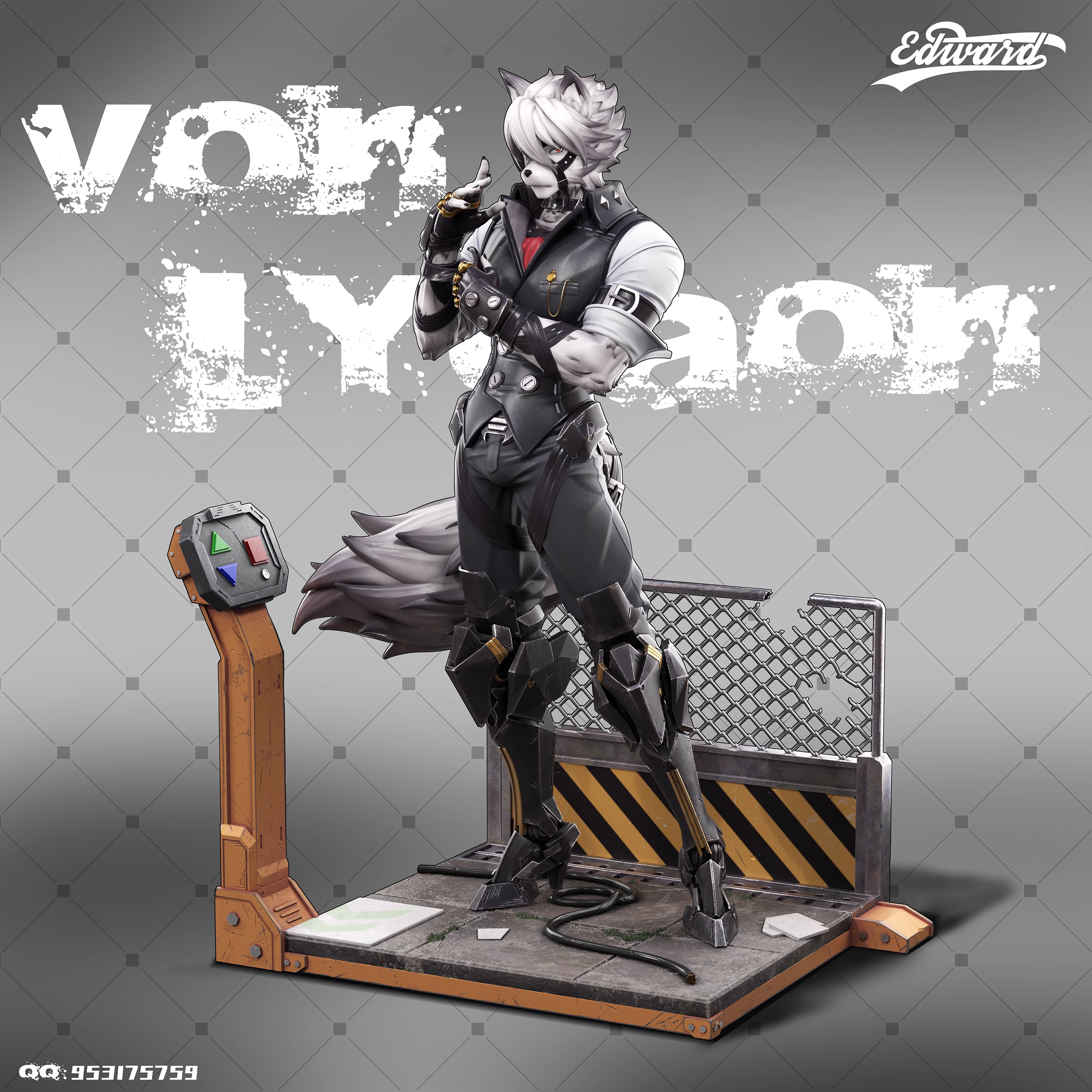 【Last one】1/6 Scale Von Lycaon-Zenless Zone Zero-Edward Studio
