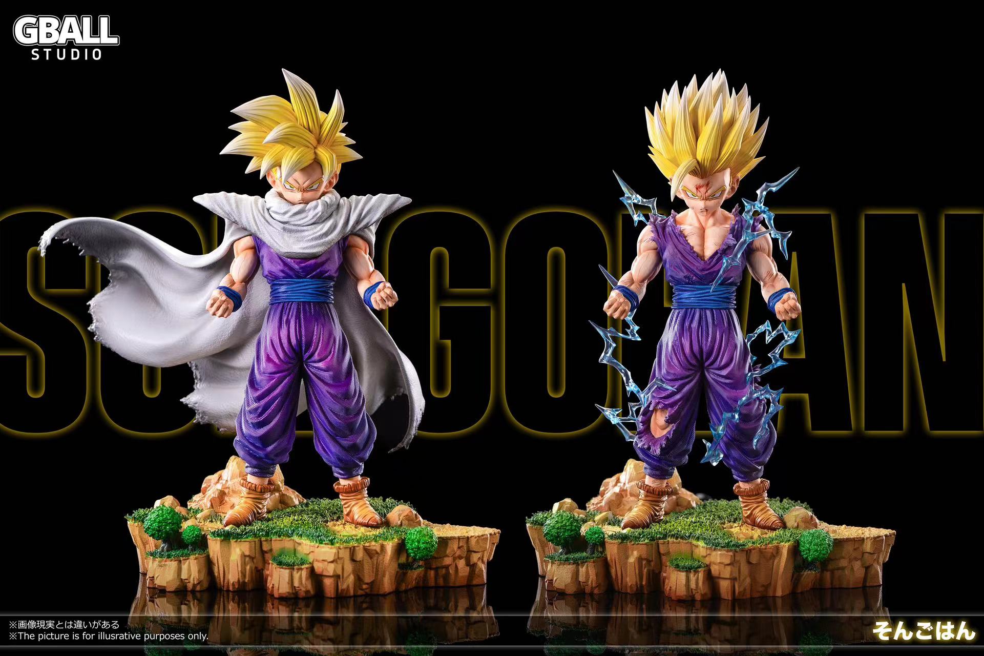 【Pre-sale closed】1/6 & 1/4 Scale Son Gohan-GBALL Studio