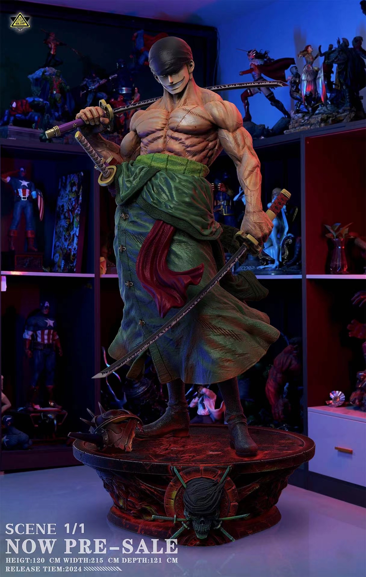 【Sold out】1/1 Scale Zoro-SuperBomb Studio
