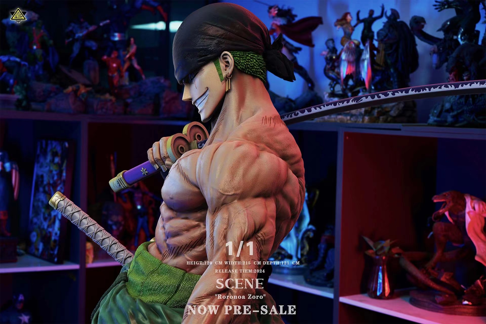 【Sold out】1/1 Scale Zoro-SuperBomb Studio