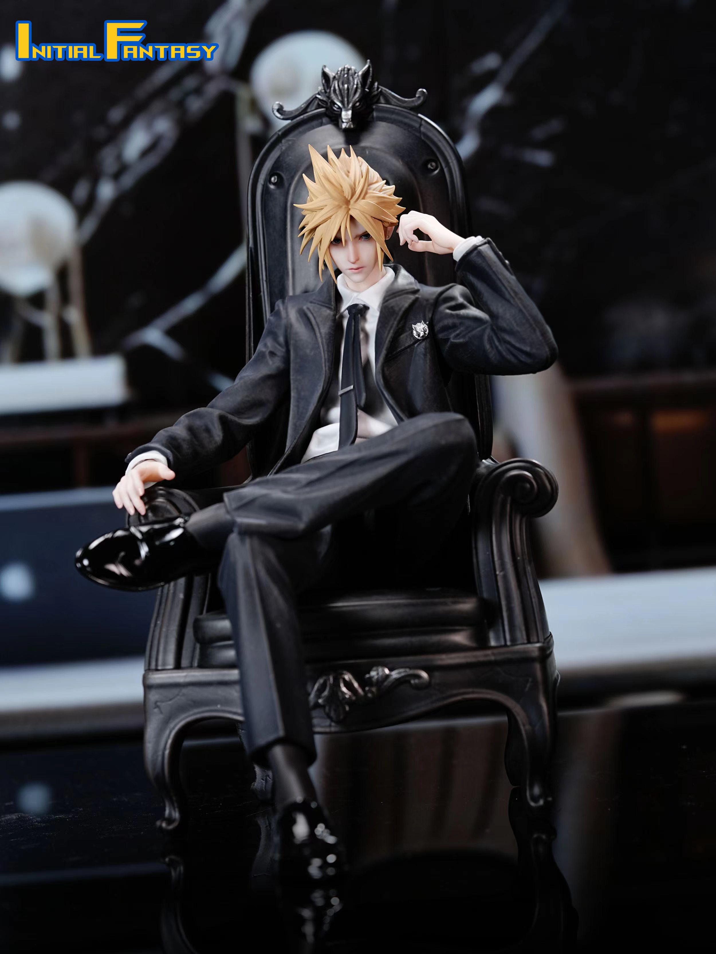 【Sold out】1/6 Scale Business Suit Thugs Cloud-Final Fantasy 7-Initial Fantasy Studio