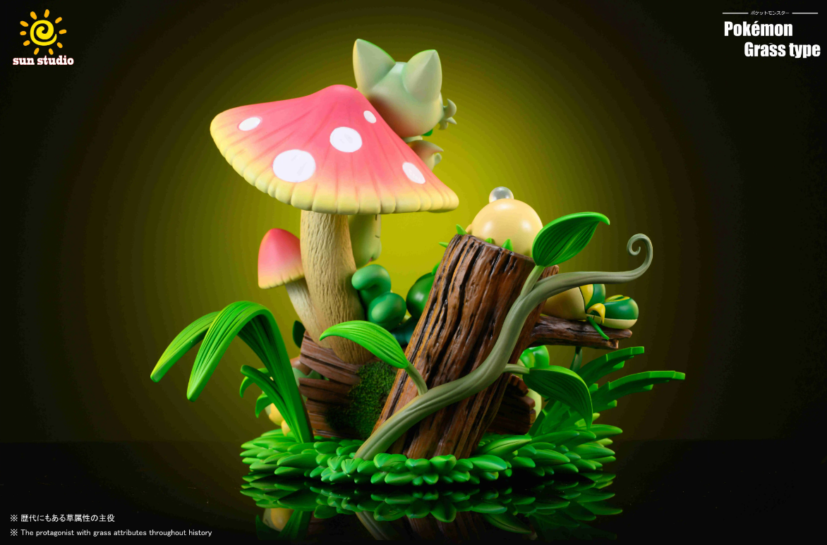 【Pre-sale】Bulbasaur & Chikorita-Pokemon-SUN Studio