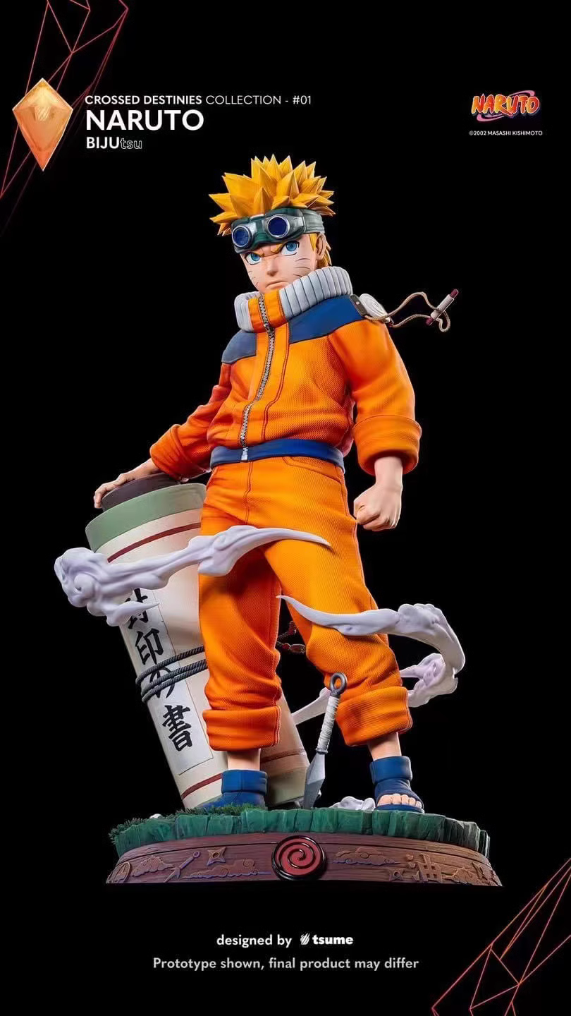 【Pre-sale】1/4 Scale Uchiha Sasuke & Uzumaki Naruto-TSUME BIJUtsu studio