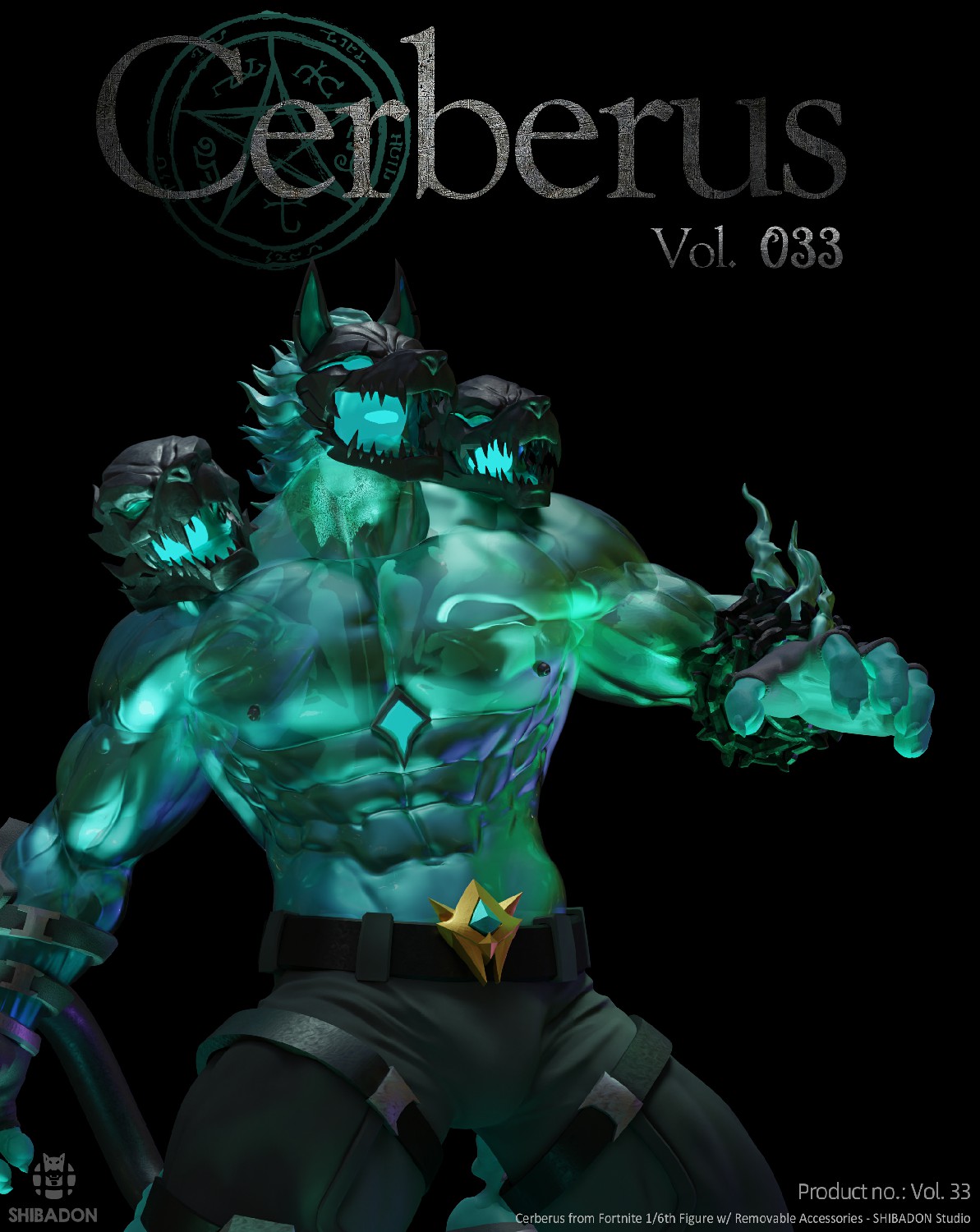 【Sold out】1/6 Scale Cerberus-Other Series-Shibadon Studio