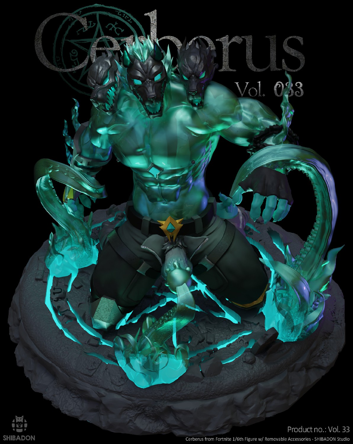 【Sold out】1/6 Scale Cerberus-Other Series-Shibadon Studio