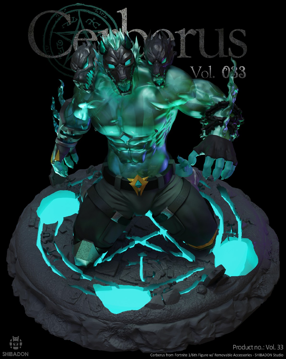 【Sold out】1/6 Scale Cerberus-Other Series-Shibadon Studio