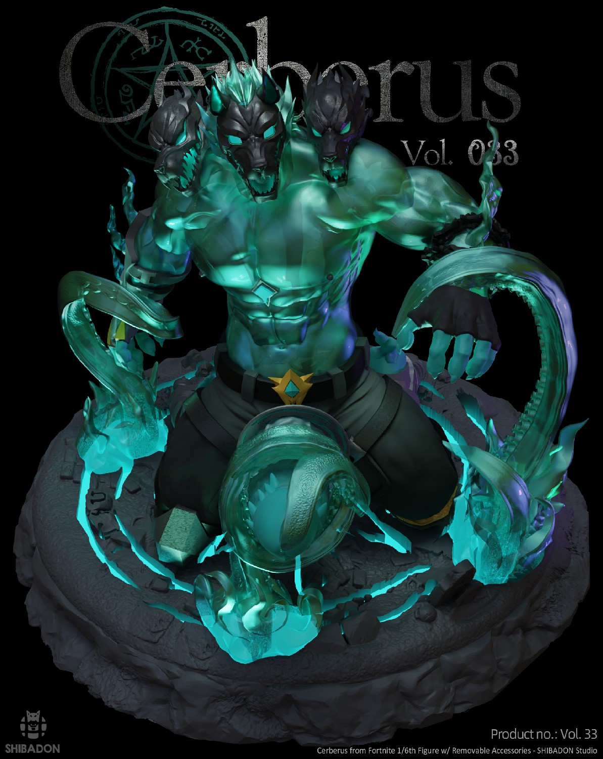 【Sold out】1/6 Scale Cerberus-Other Series-Shibadon Studio