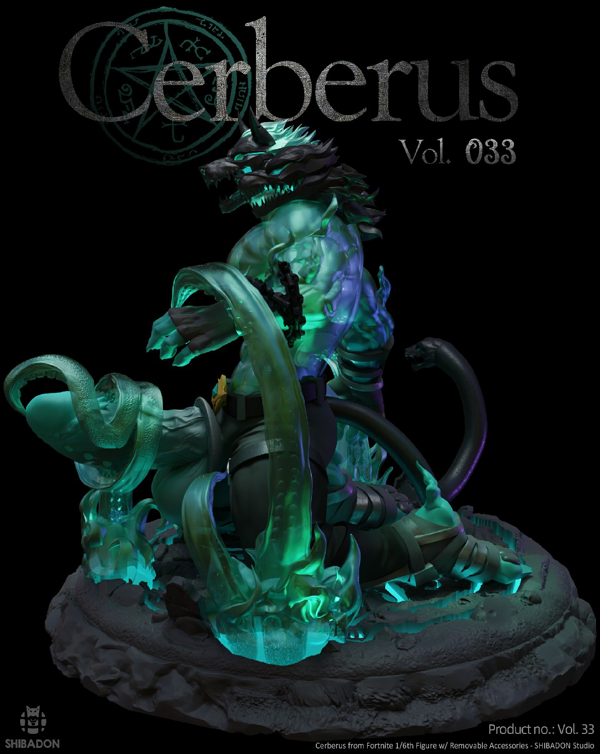 【Sold out】1/6 Scale Cerberus-Other Series-Shibadon Studio