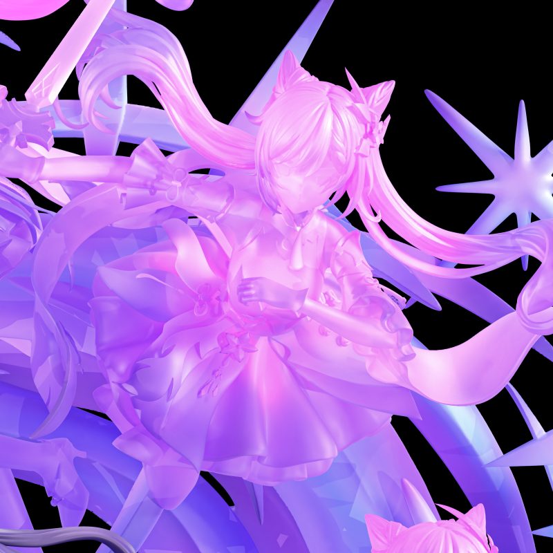 【Sold out】1/6 Scale A Version KeQing-Genshin Impact-LouLan studio