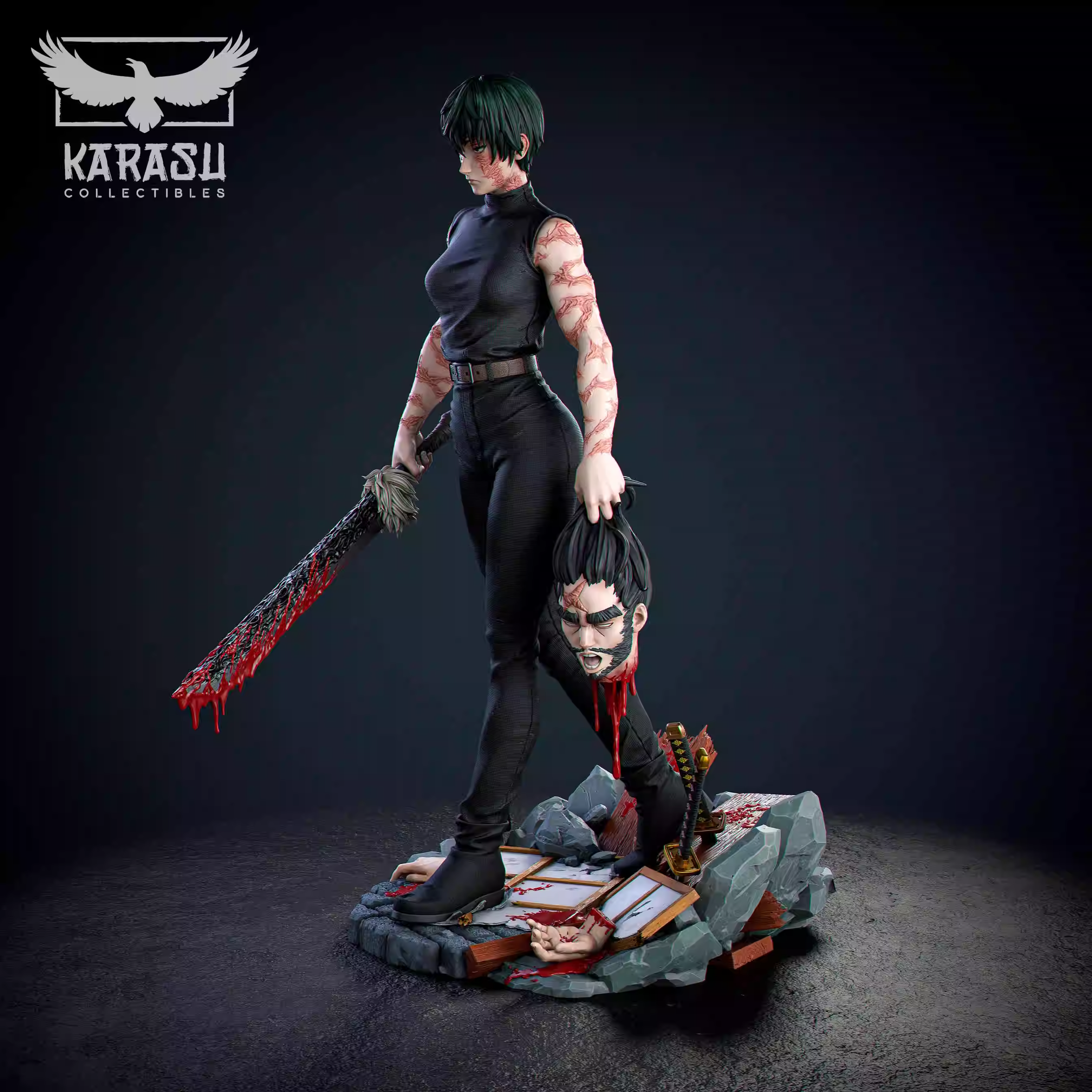 【Re-stock】1/6 Scale Zenin Maki-Karasu Collectibles Studio