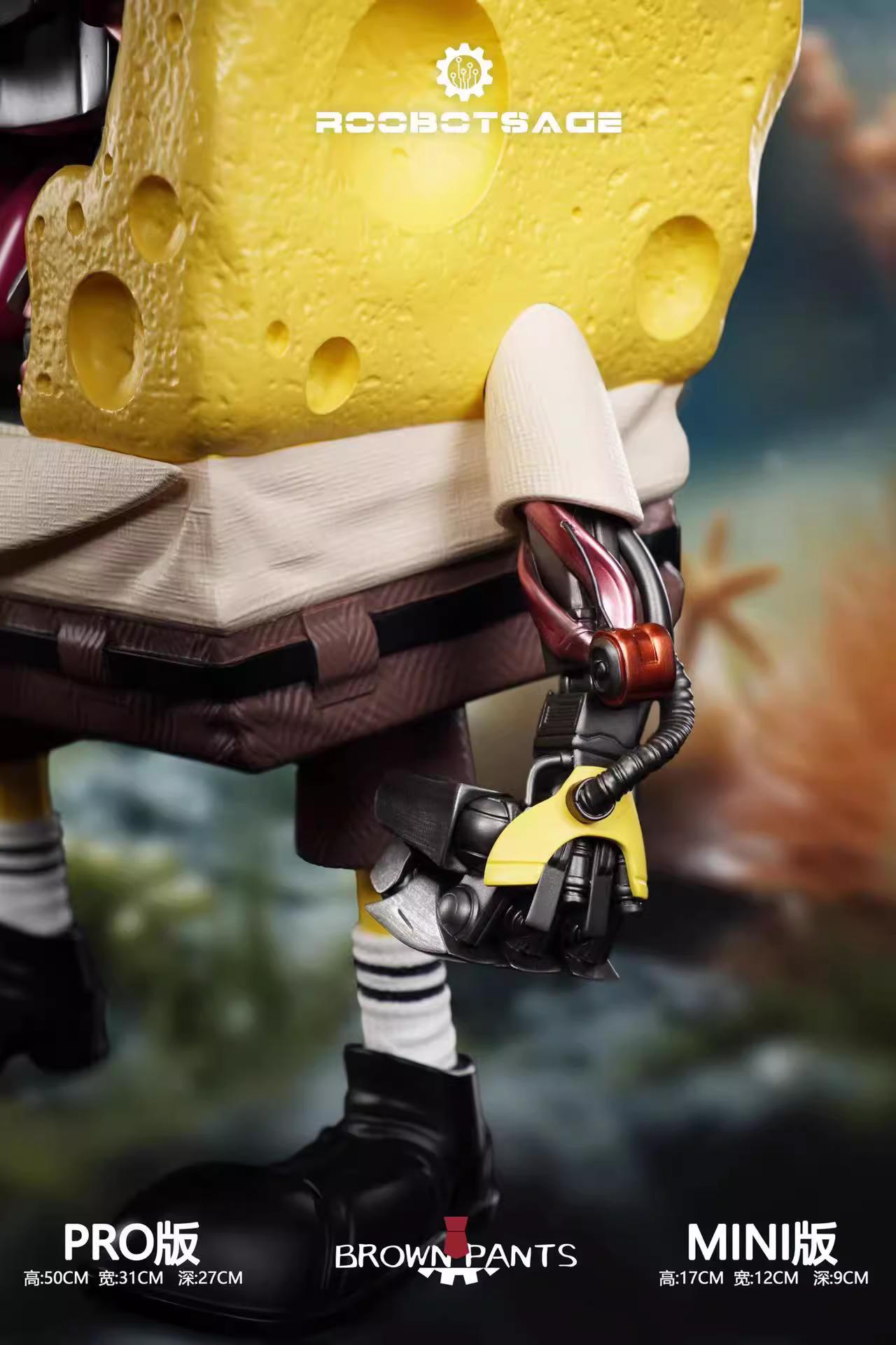 【Pre-sale】Mechanical SpongeBob SquarePants-SpongeBob SquarePants-ROBOTS AGE Studio