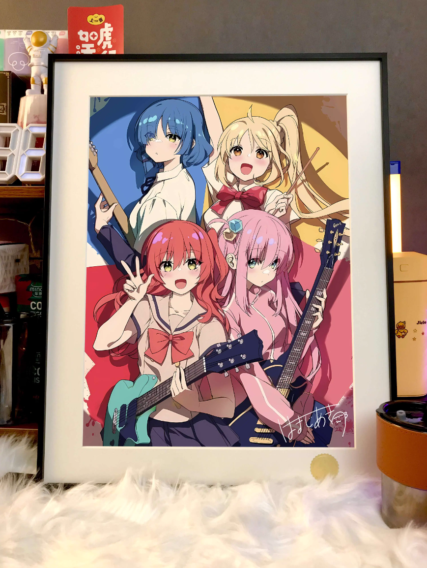 【Pre-sale】Decorative Painting of Four Girls of Bocchi The Rock!-XingKong Studio