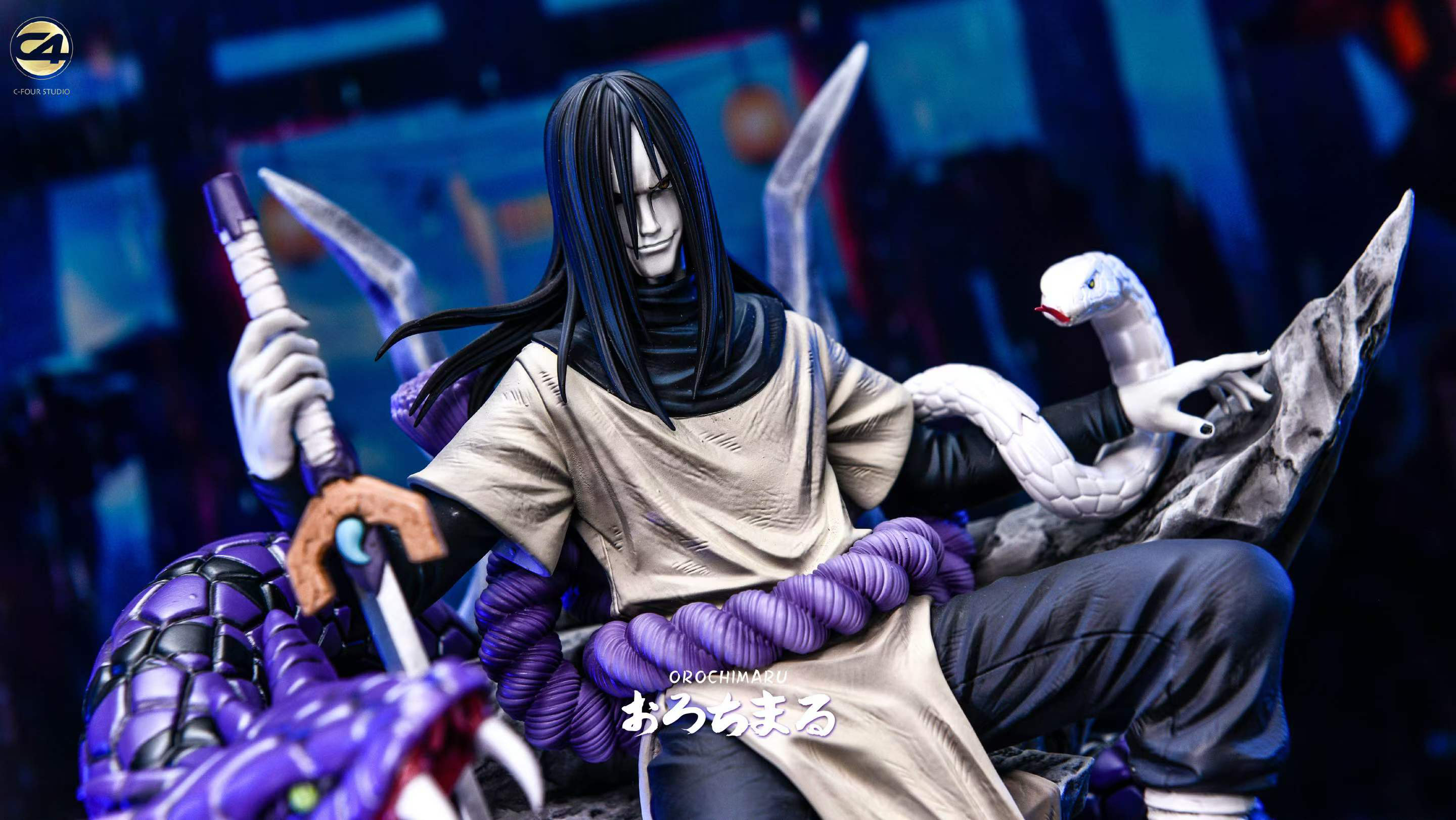 【Sold out】1/6 Scale Sitting Orochimaru-C4 Studio