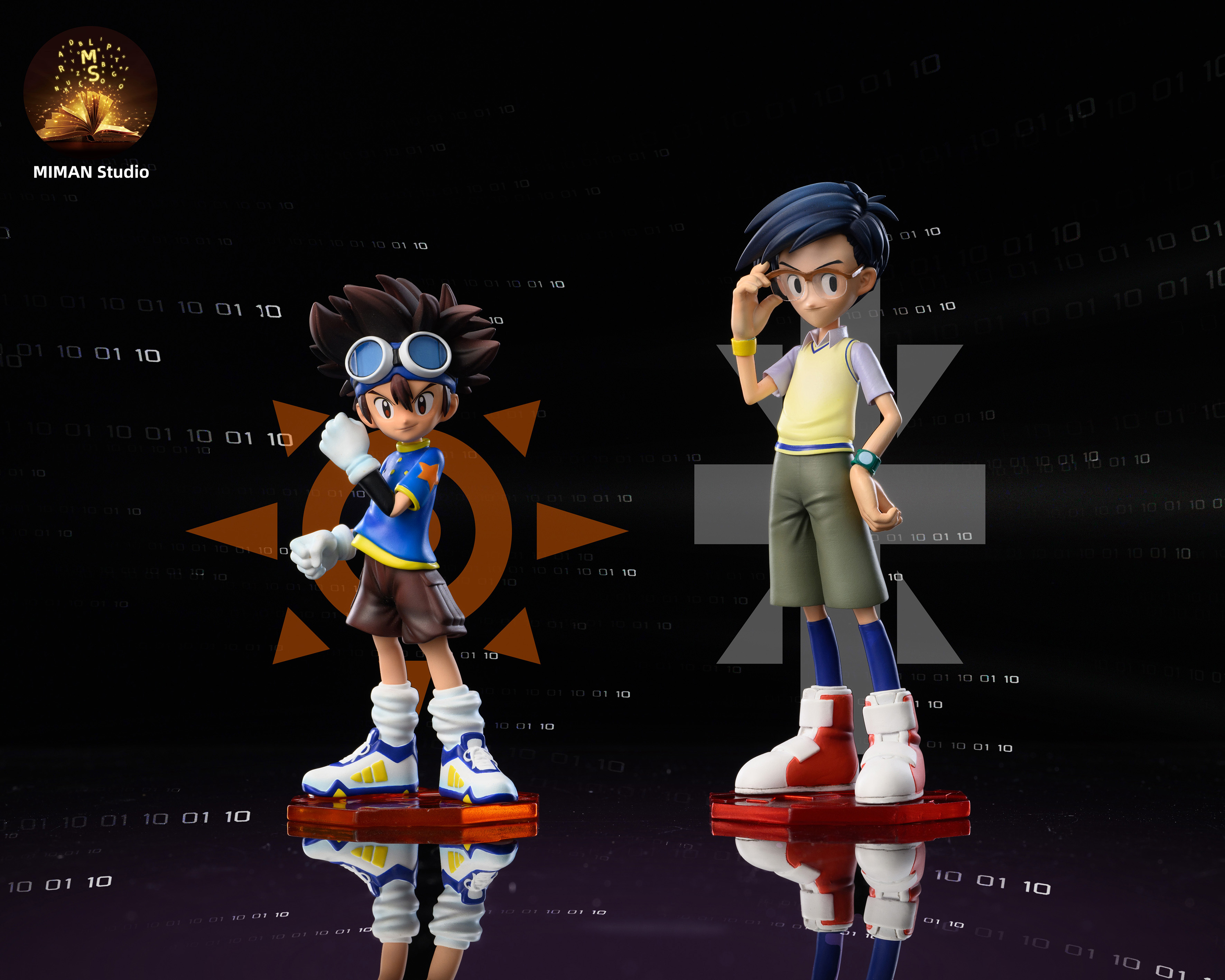 【Pre-sale】Megahouse Scale Kido Jo & Gomamon-Digimon Adventure-MIMAN Studio