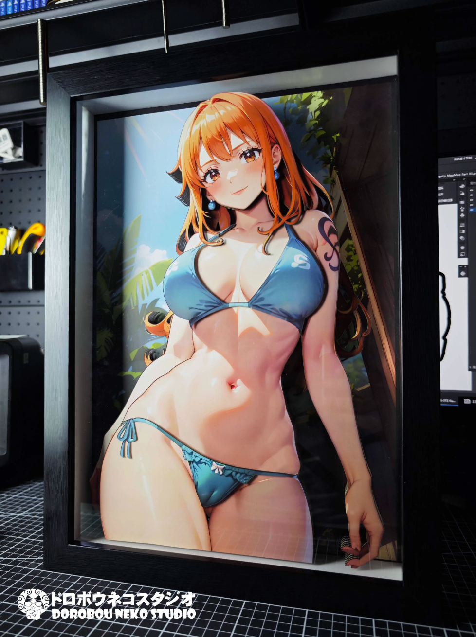 【In stock】DSMG-071 Decorative Painting of Nami-Dorobou Neko Studio