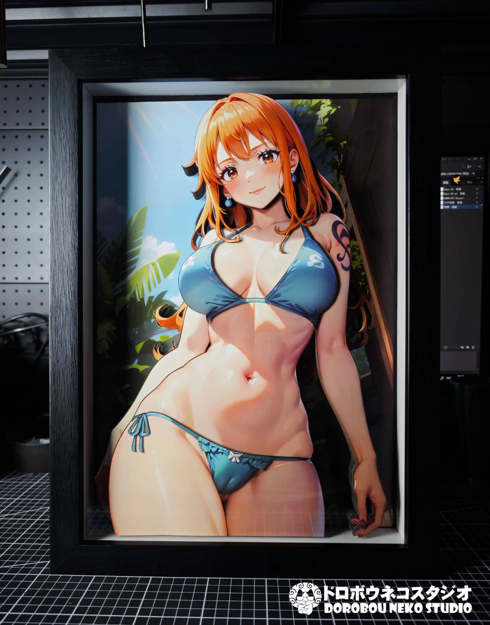 【In stock】DSMG-071 Decorative Painting of Nami-Dorobou Neko Studio