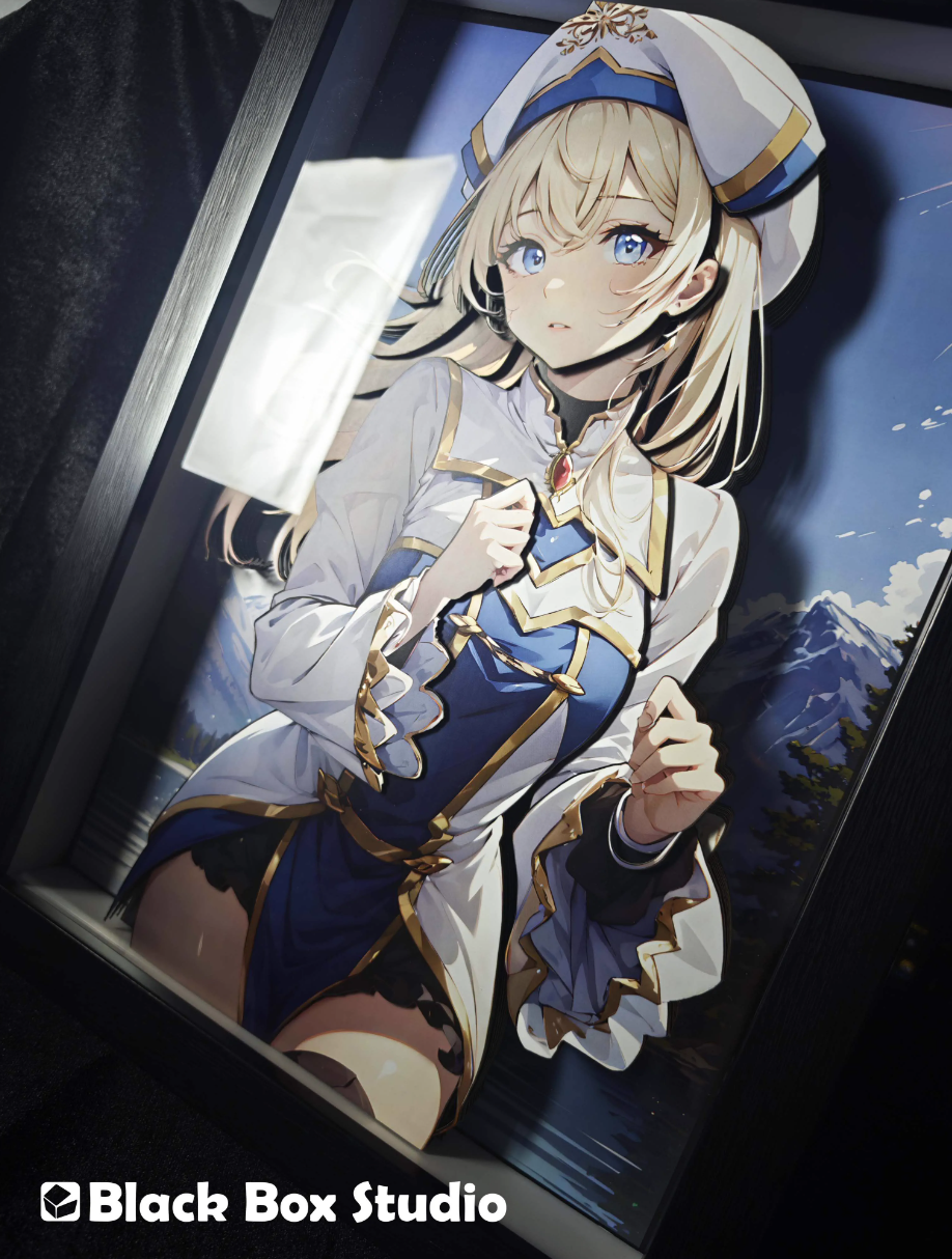 【In stock】Decorative Painting of Female Priestess-Goblin Slayer-Black Box Studio