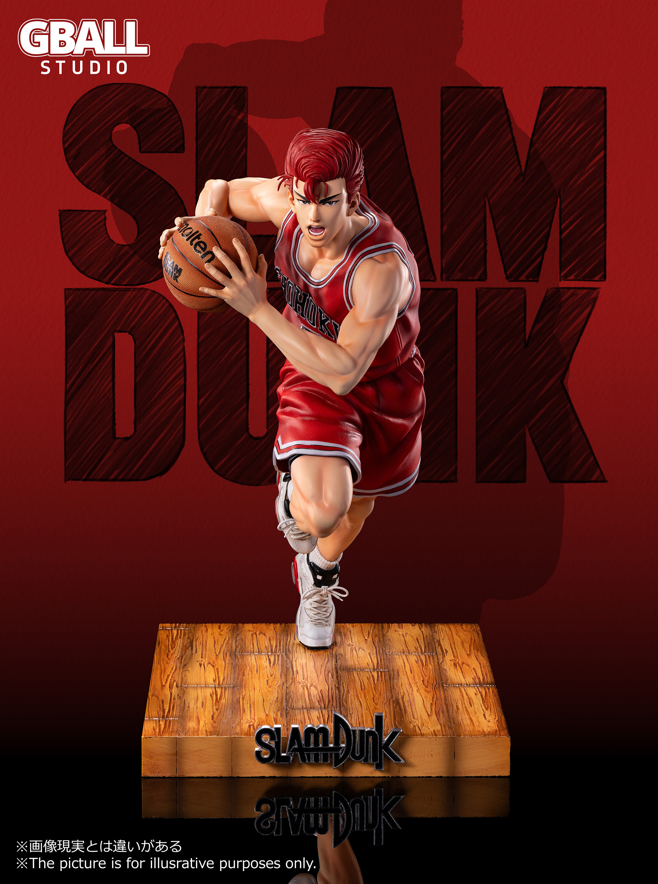 【Pre-sale】1/4 & 1/6 Scale Sakuragi Hanamichi & Rukawa Kaede-Slam Dunk-GBALL Studio