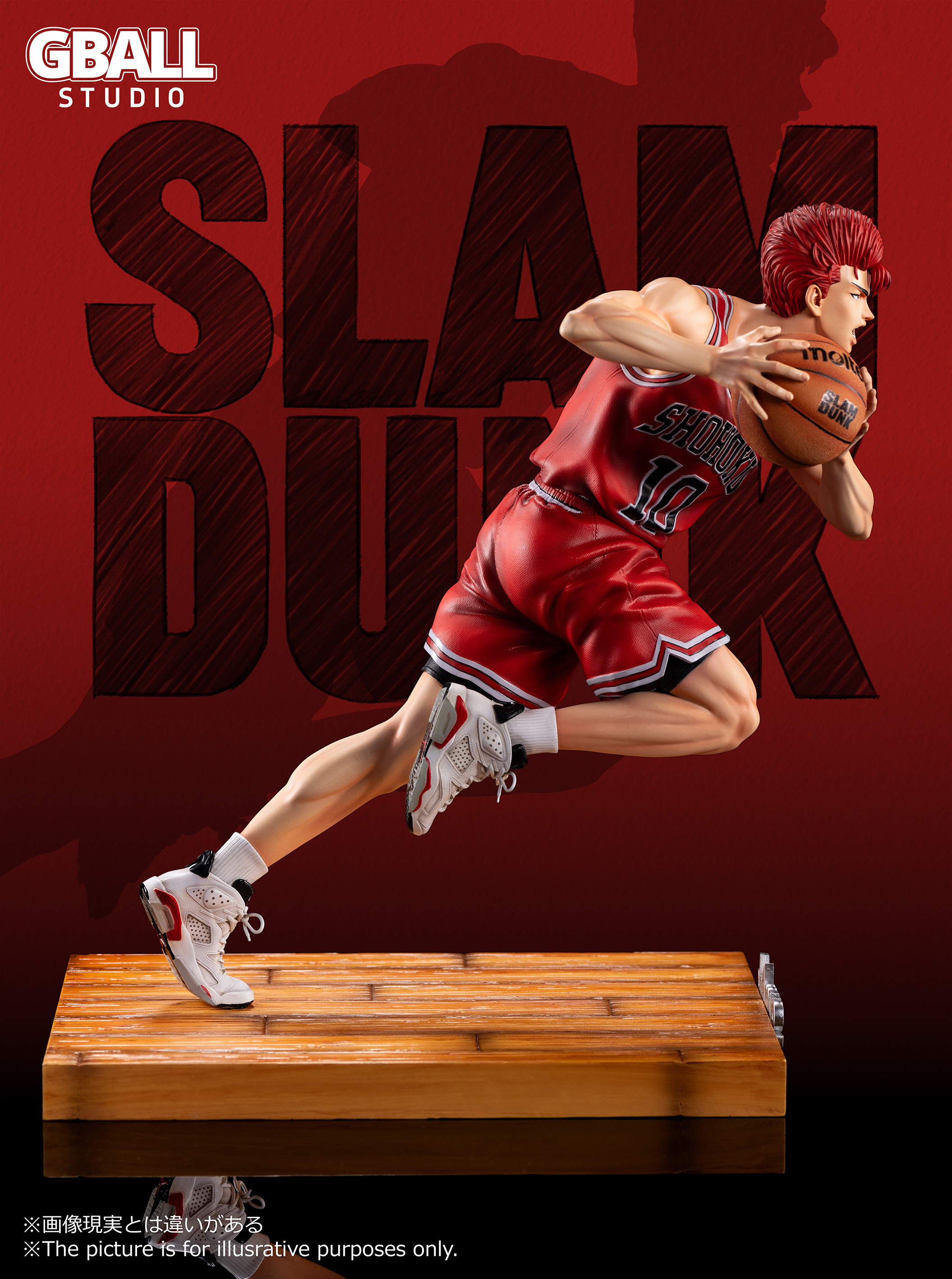 【Pre-sale】1/4 & 1/6 Scale Sakuragi Hanamichi & Rukawa Kaede-Slam Dunk-GBALL Studio