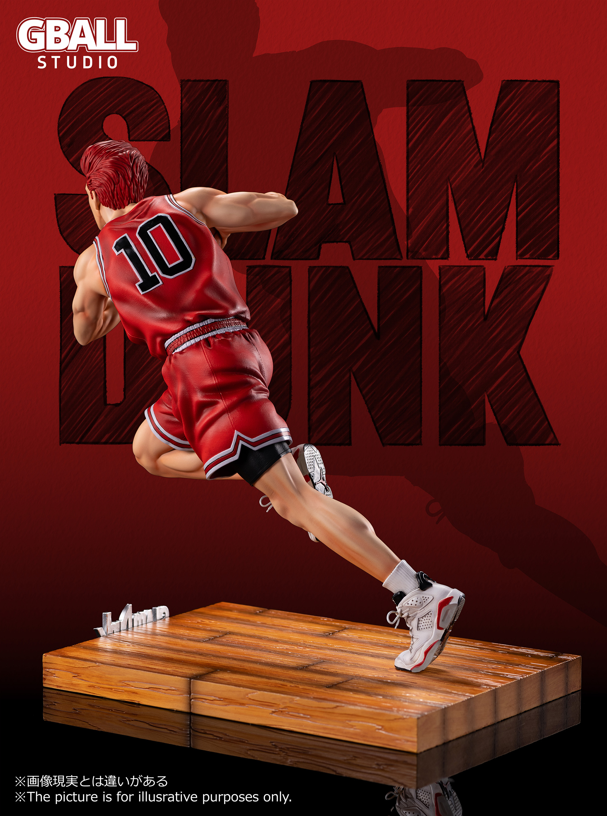 【Pre-sale】1/4 & 1/6 Scale Sakuragi Hanamichi & Rukawa Kaede-Slam Dunk-GBALL Studio