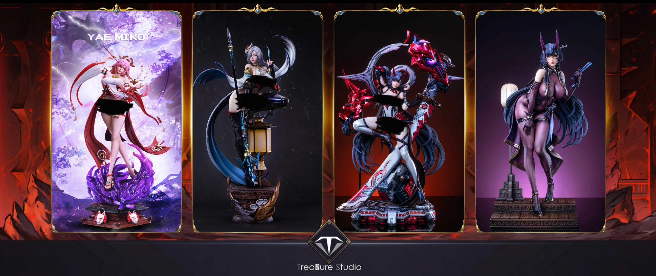 【Sold out】1/4 Scale Raiden Mei-Honkai Impact 3-TreaSure Studio