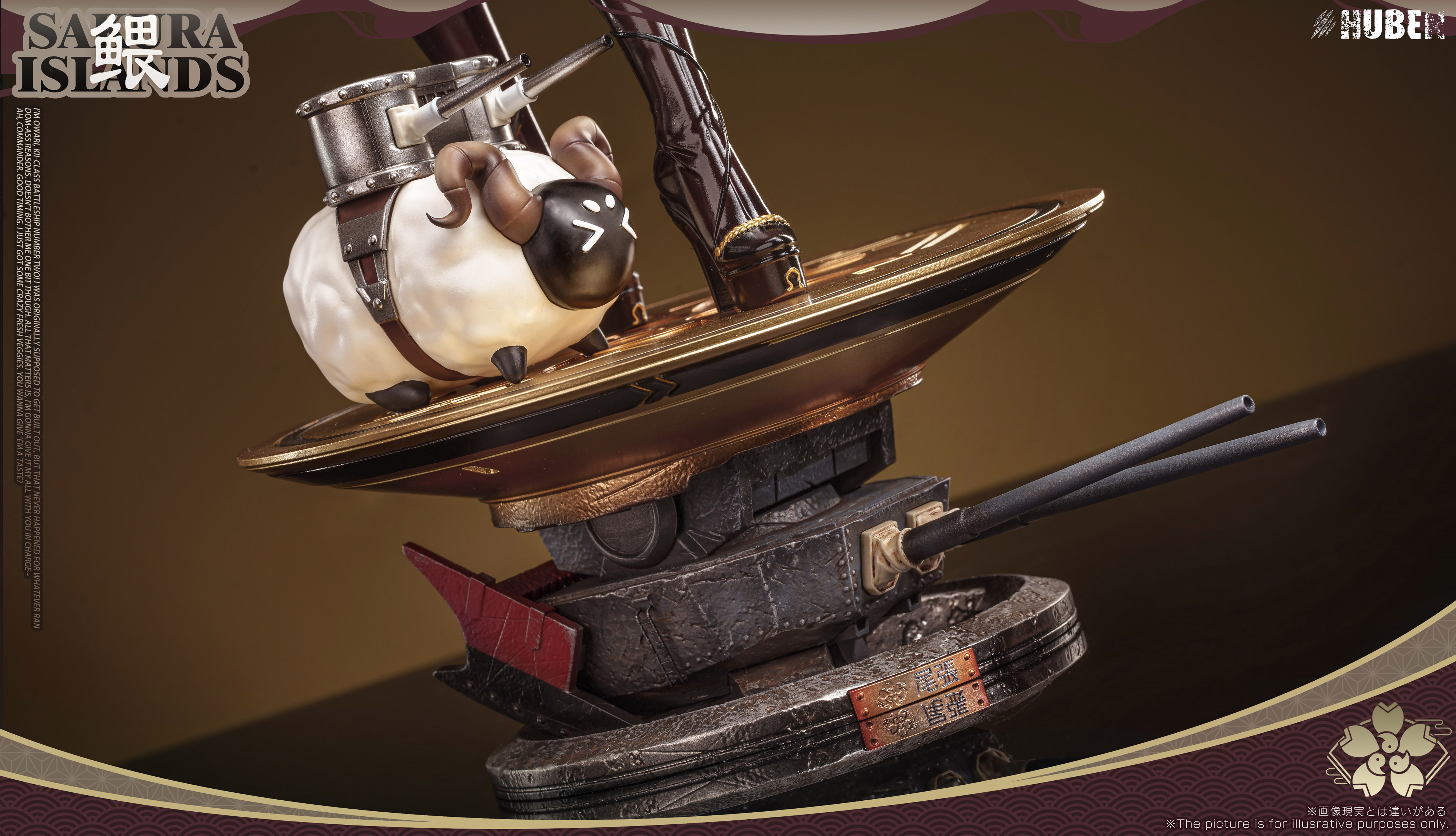 【Pre-sale】1/4 Scale Wei Zhang-Azur Lane-HuBen Studio