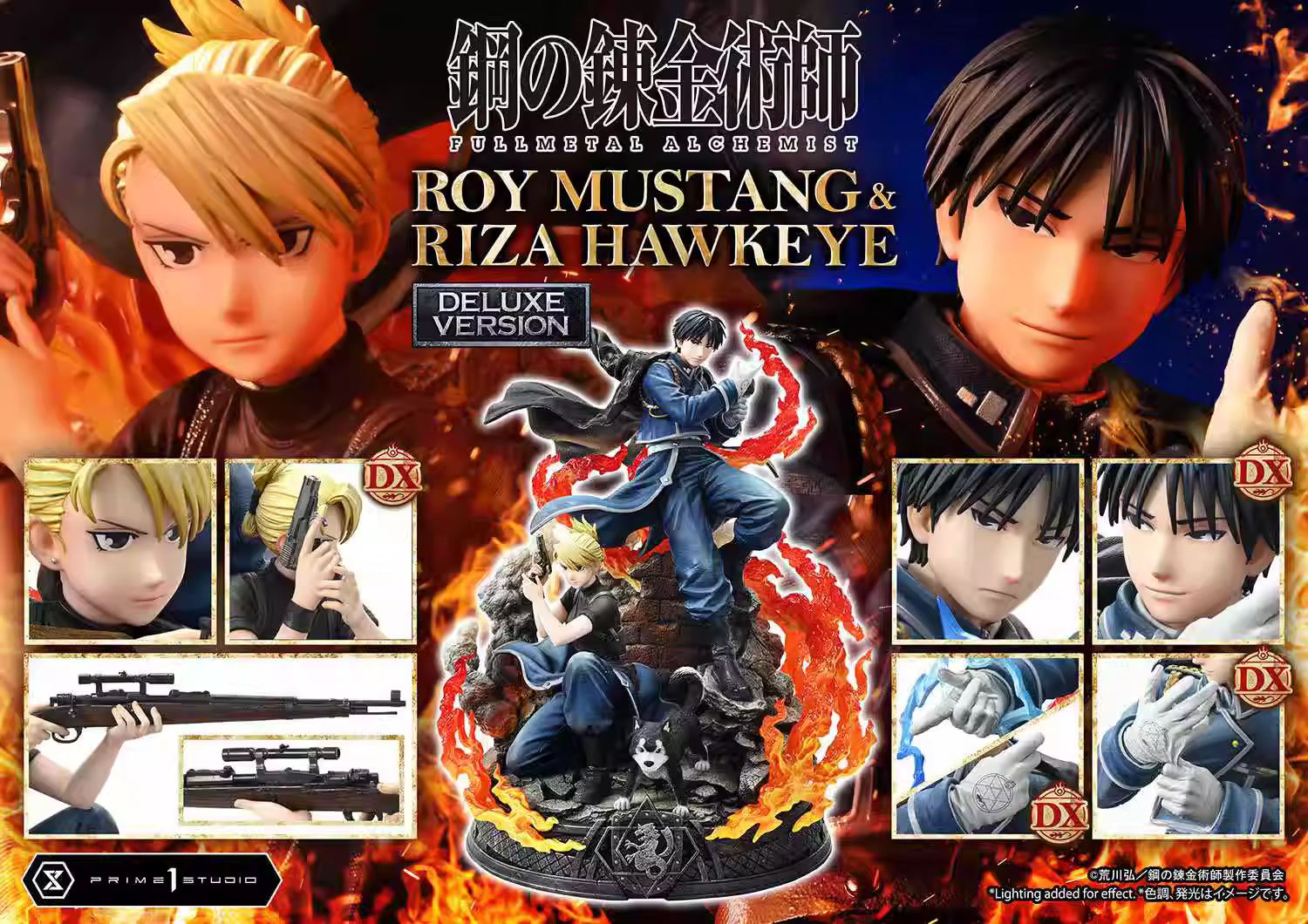 【Pre-sale】Roy Mustang & Riza Hawkeye-Fullmetal Alchemist-Creation Studio