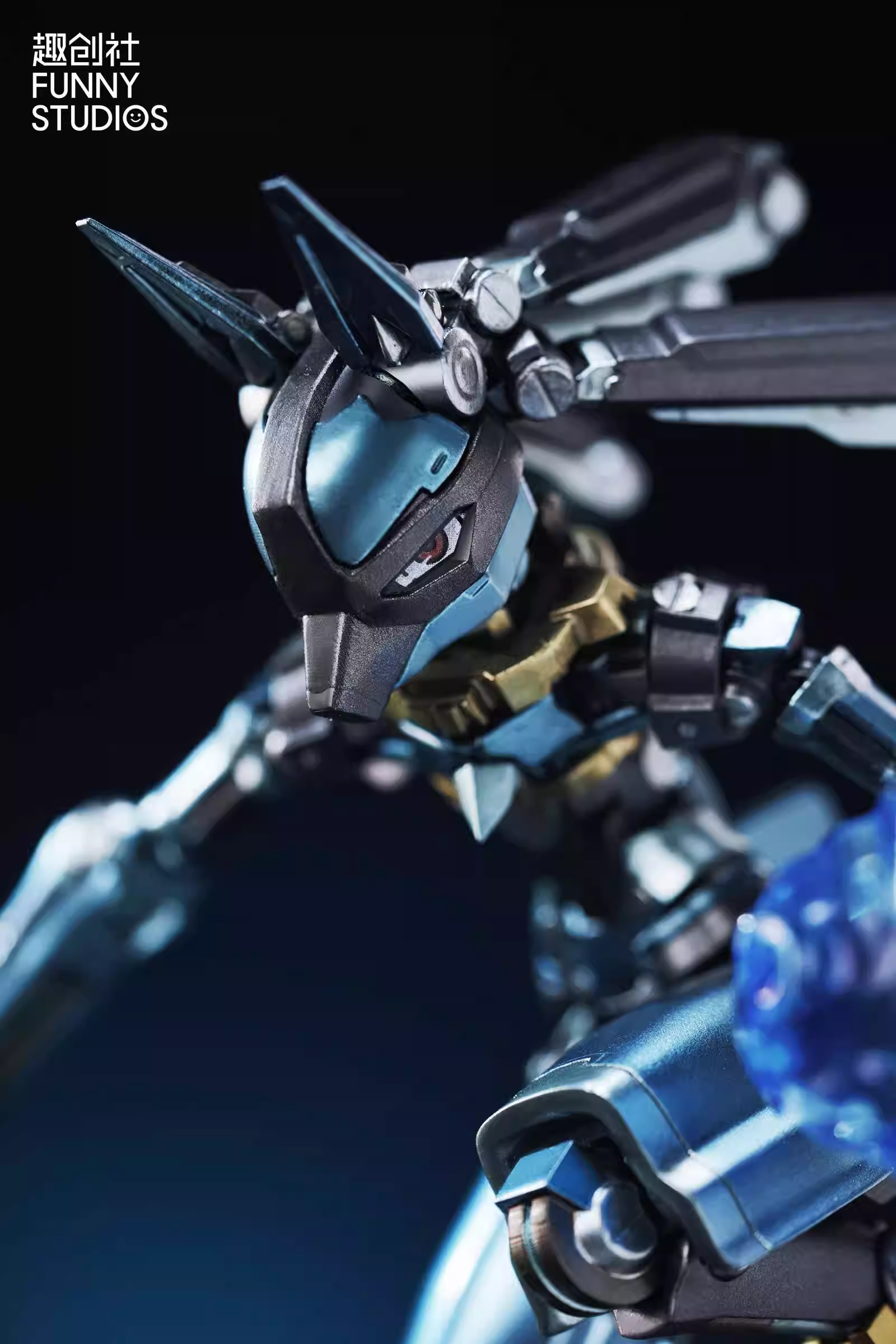 【Pre-sale】1/8 Scale Mechanical Lucario-Pokemon-Funny Studios