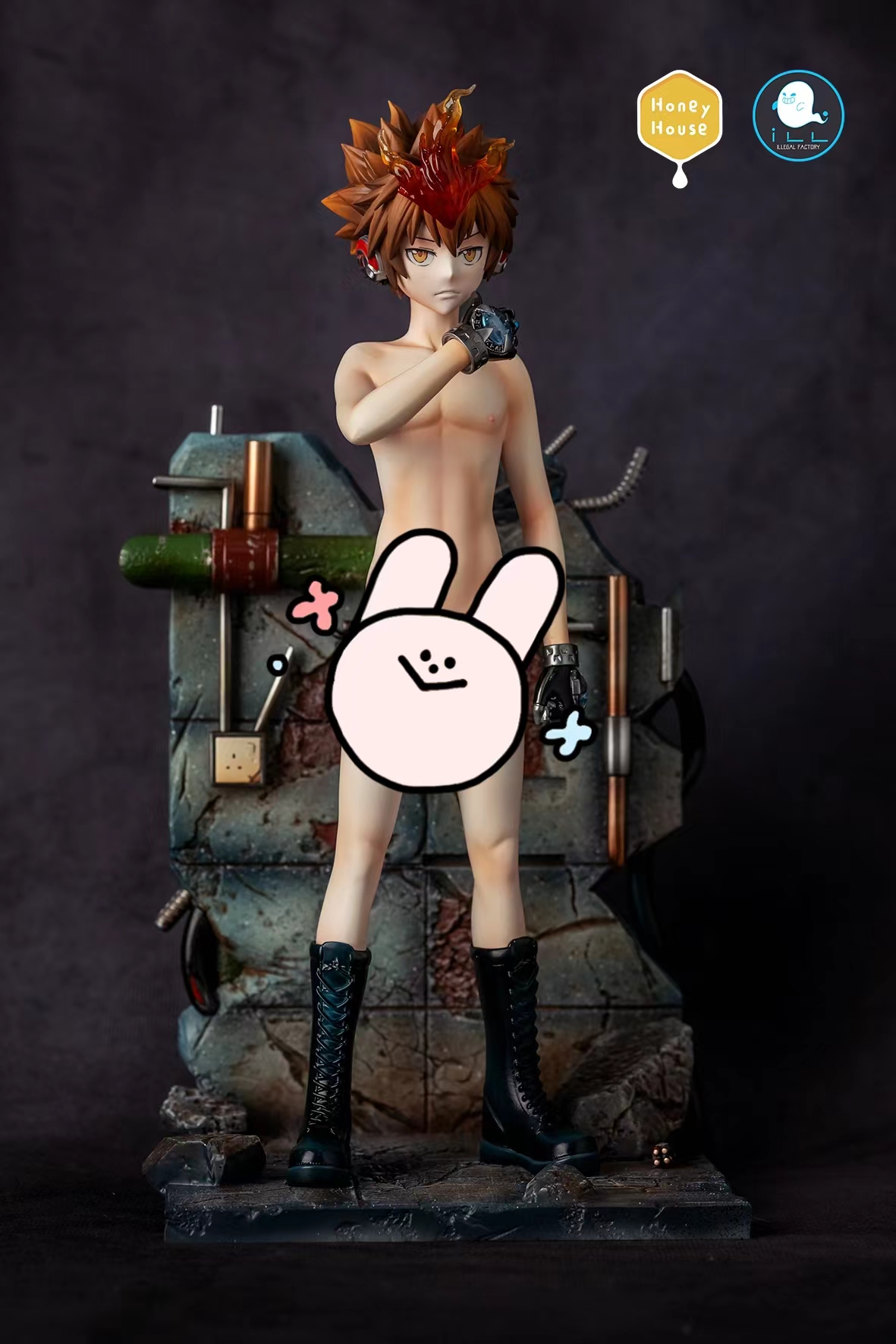 【Sold out】Work Cloth Rabbit Sawada Tsunayoshi-HITMAN REBORN!-Honey House Studio & Illegal Factory Studio