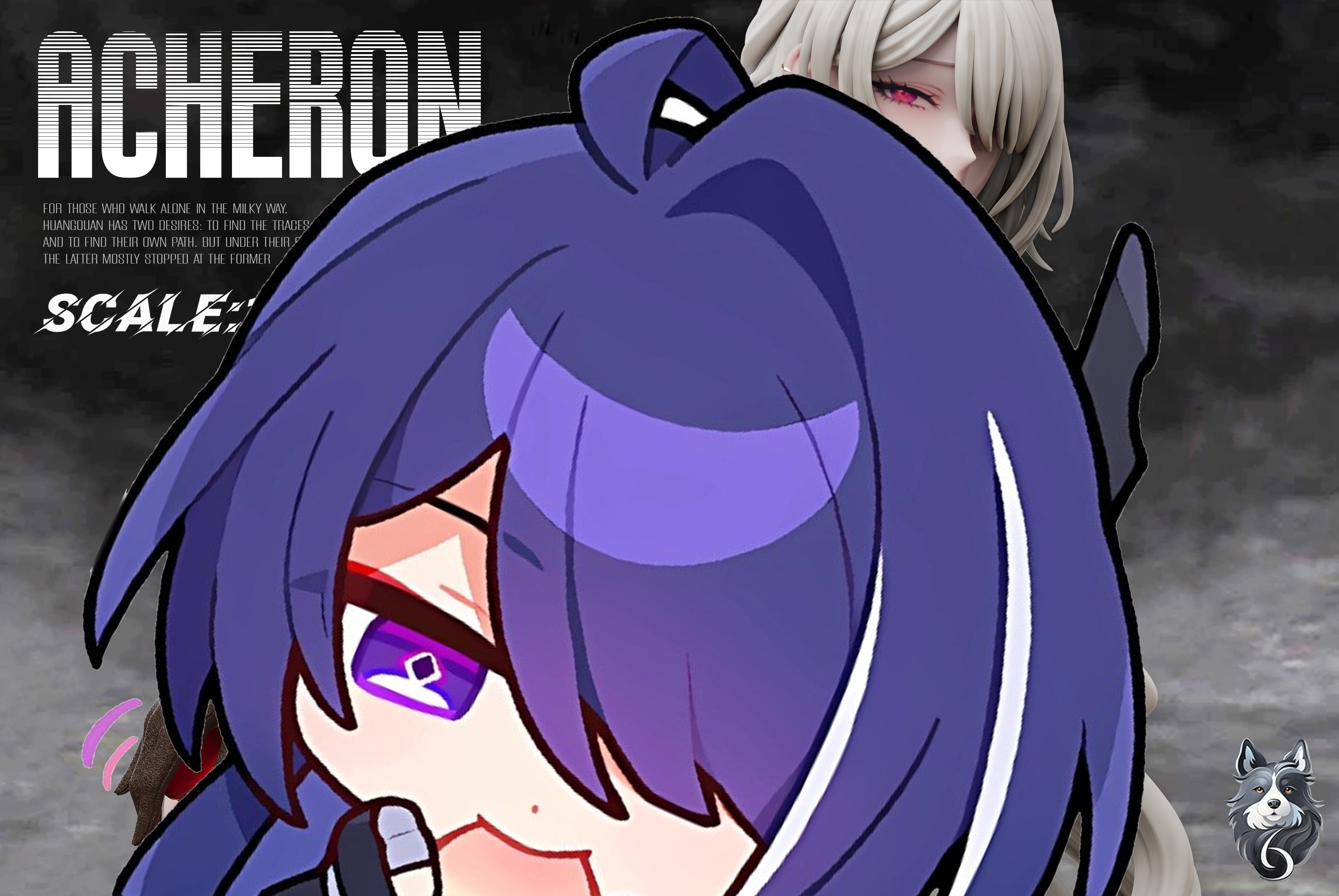 【Pre-sale】1/6 Scale Acheron-Honkai: Star Rail-YOYODOG Studio