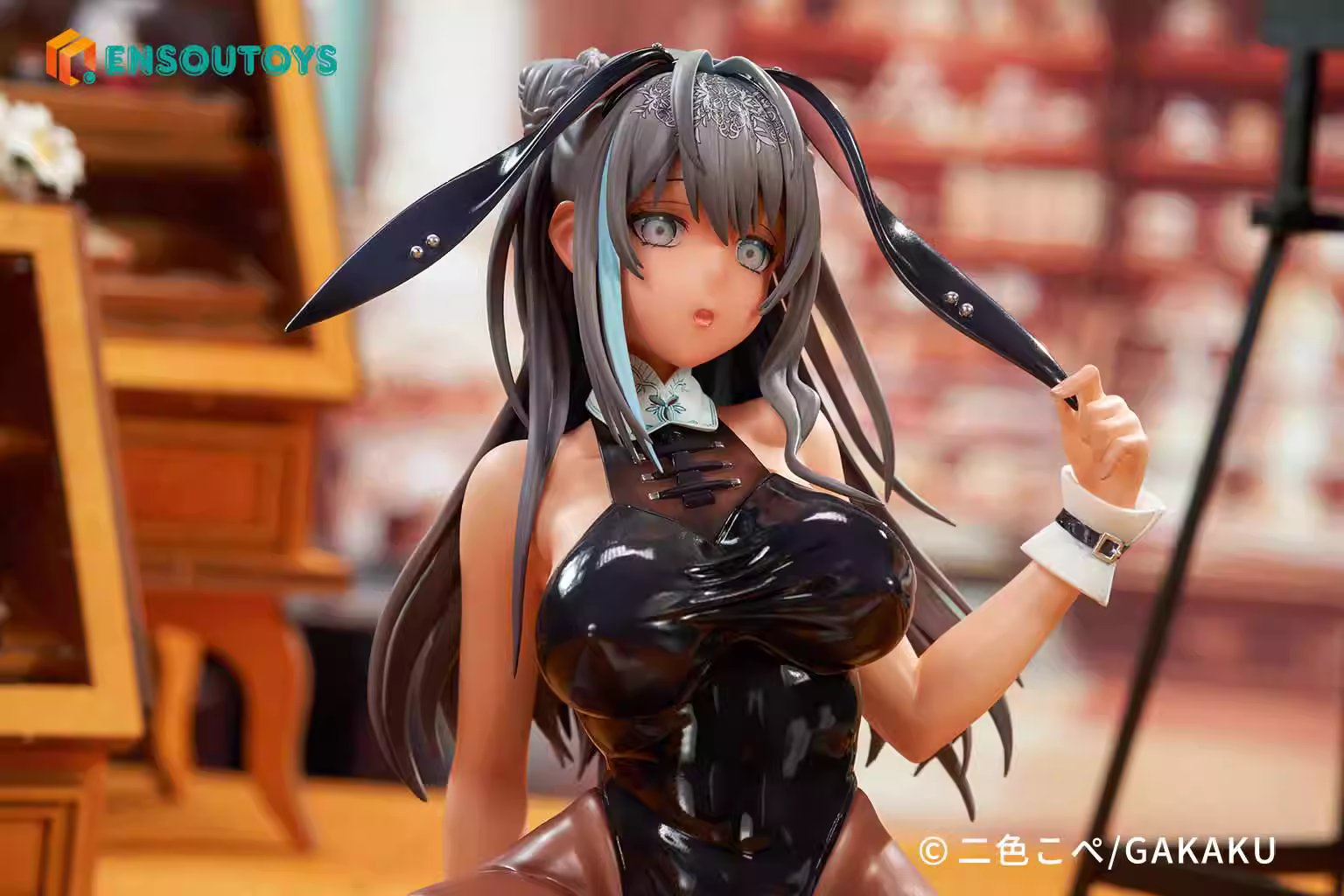 【Pre-sale】1/5 Scale Black Bunny Sexy Girl-Other Series-ENSOUTOYS Studio