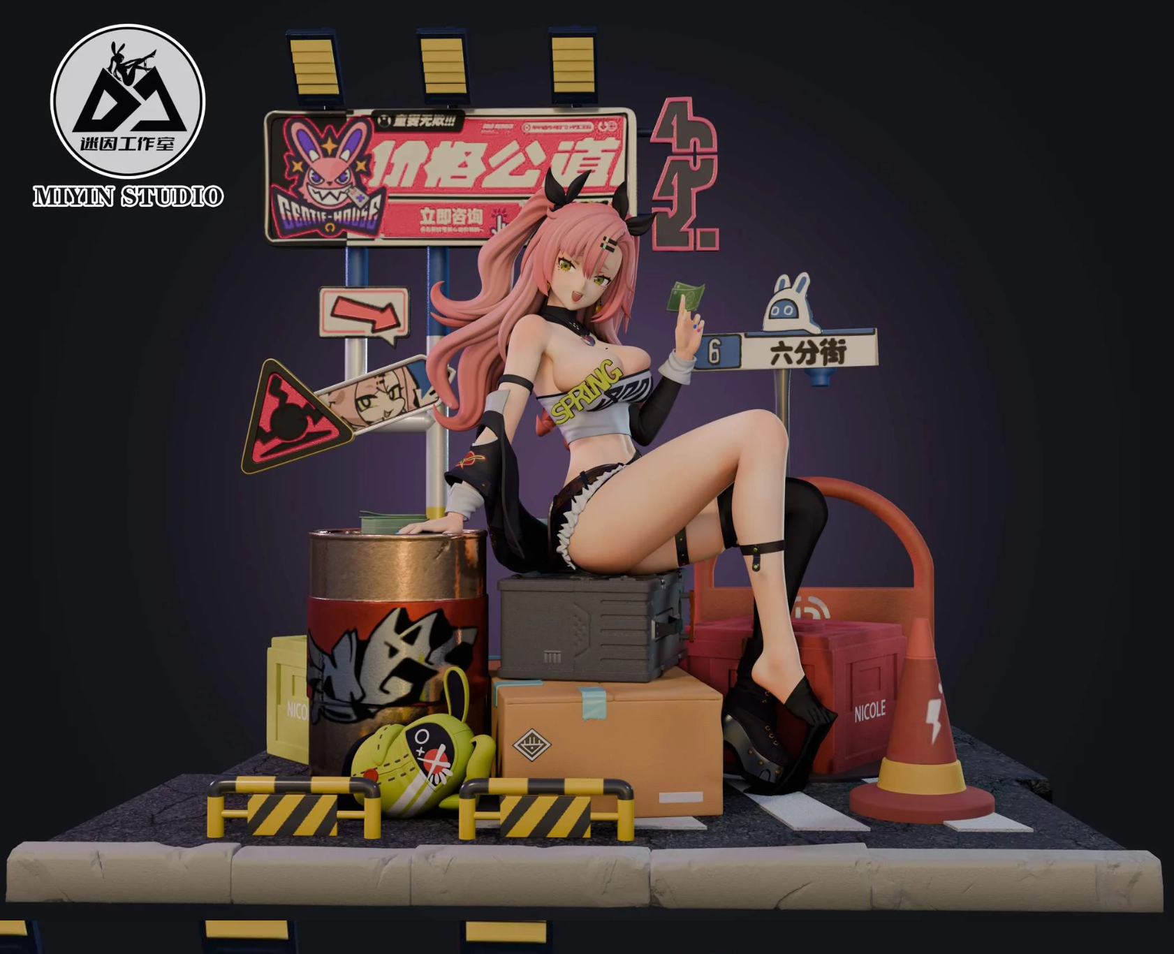 【Pre-sale】1/6 Scale Nicole Demara With LED-Zenless Zone Zero-MIYIN Studio