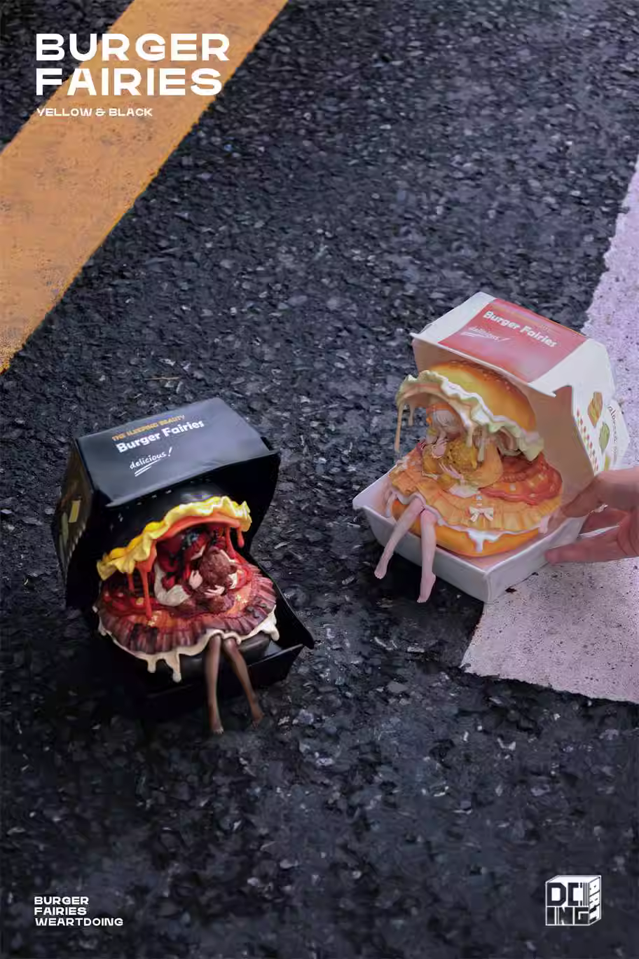 【Sold out】The Sleeping Beauty-Burger Fairies-Original Design-WeArtDoing