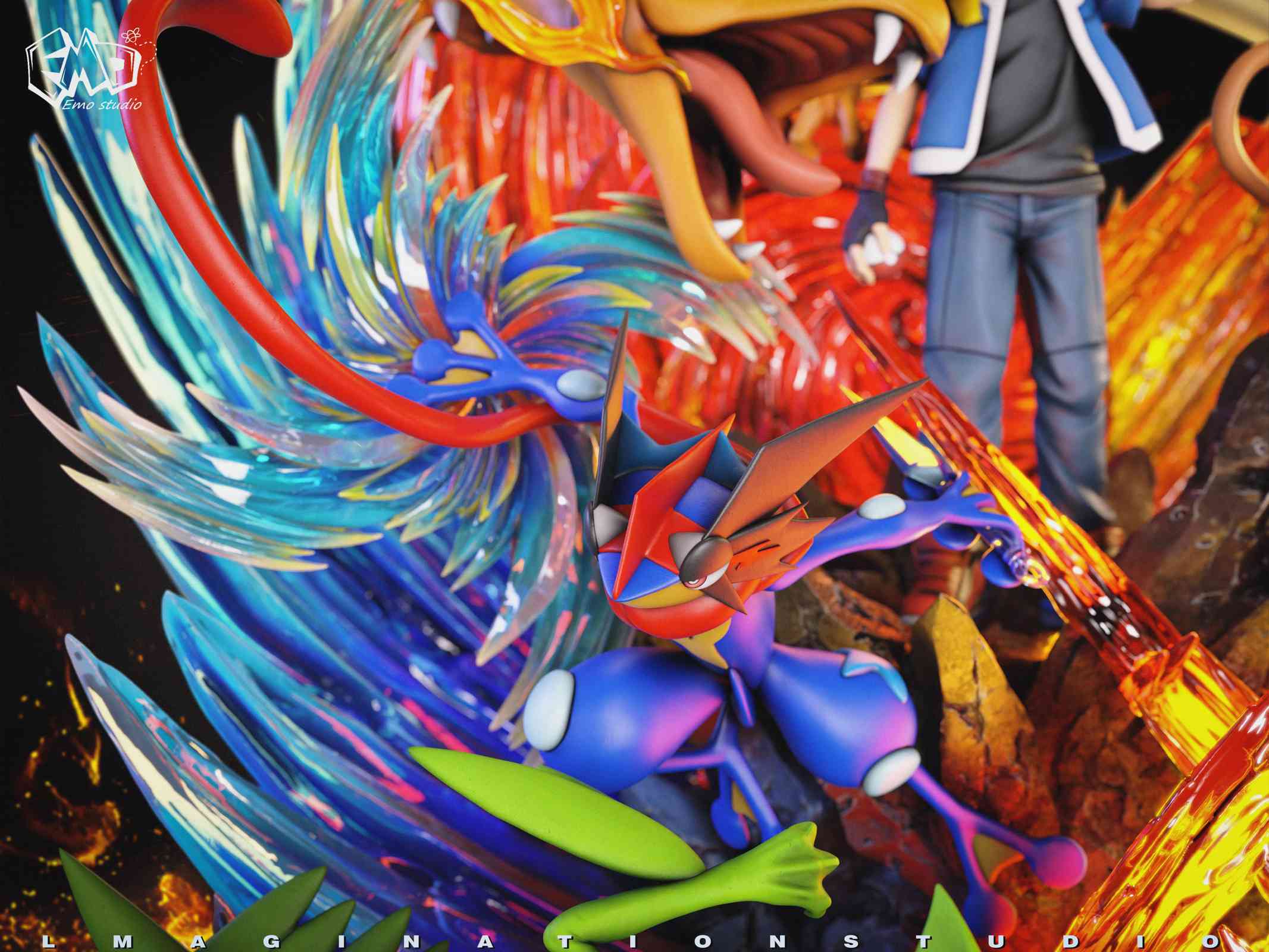 【Sold out】Graduation Statue Series 001 Ash Ketchum with LED-Pokemon-EMO Studio