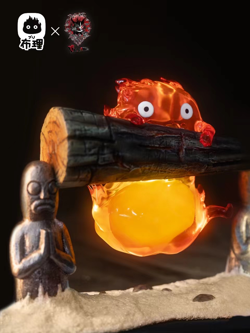 【Sold out】Fiery Heart Guardian-Calcifer Night Stand-Studio Ghibli-Buri Studio X Weare A Design