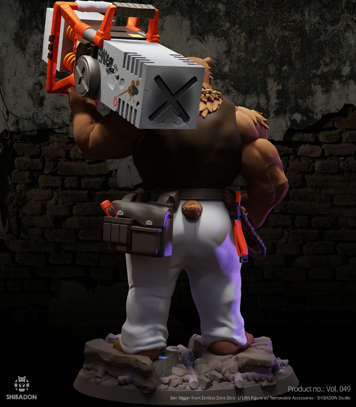 【Sold out】1/10 Scale Ben Bigger-Zenless Zone Zero-Shibadon Studio