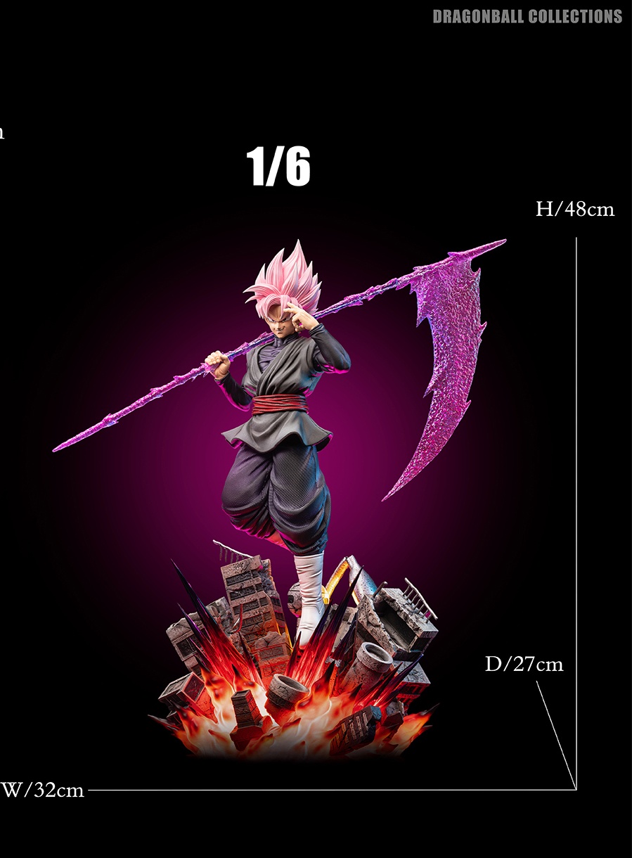 【Pre-sale】1/6 & 1/4 Scale Super Saiyan Rosé with LED-Du-Studio