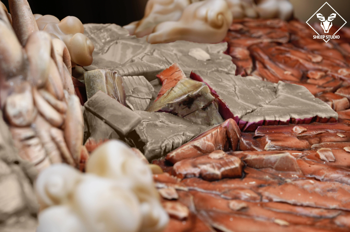 【Pre-sale】1/6 & 1/4 Scale Piccolo VS Son Goku-Sheep Studio