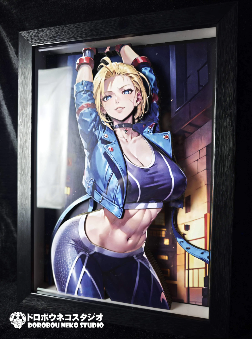 【In stock】DSMG-098 Decorative Painting of Cammy White-Street Fighter(SF)-Dorobou Neko Studio