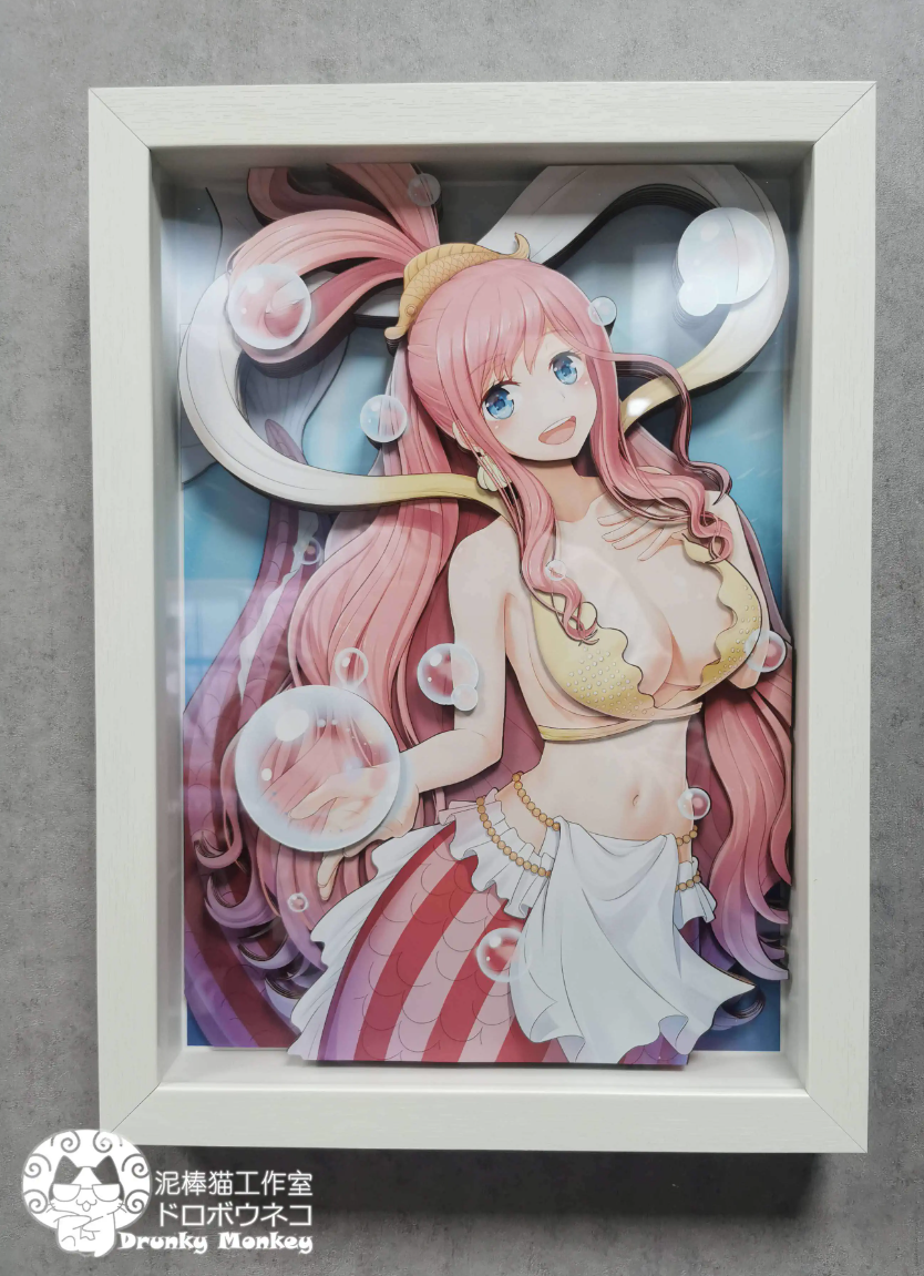 【In stock】DSMG-002 Decorative Painting of Shirahoshi-Dorobou Neko Studio