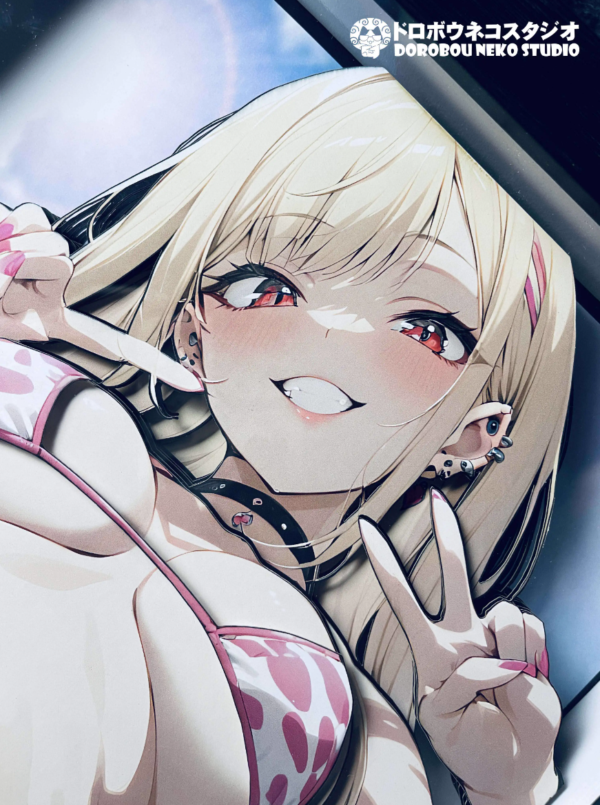 【In stock】DSMG-100 Decorative Painting of Kitagawa Marin-My Dress-Up Darling-Dorobou Neko Studio