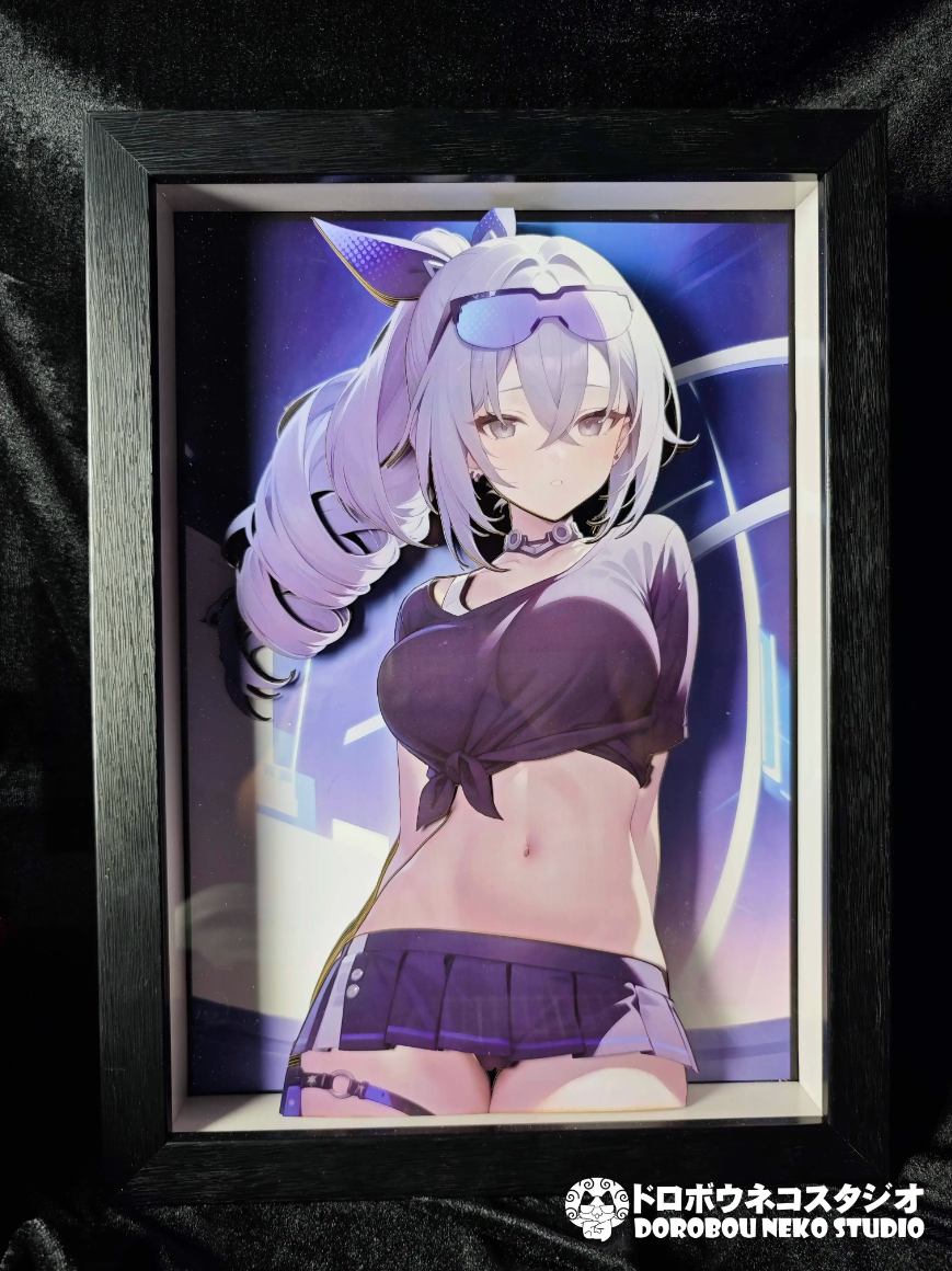 【In stock】DSRL-025 Decorative Painting of Silver Wolf-Honkai: Star Rail-Dorobou Neko Studio