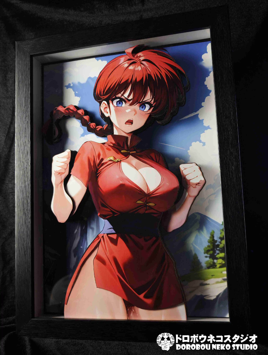 【In stock】DSMG-101 Decorative Painting of Ranma-らんま1/2-Dorobou Neko Studio