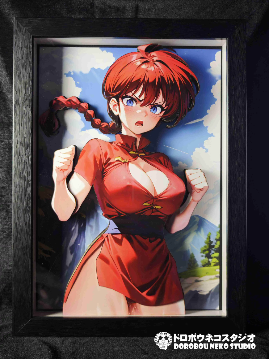 【In stock】DSMG-101 Decorative Painting of Ranma-らんま1/2-Dorobou Neko Studio