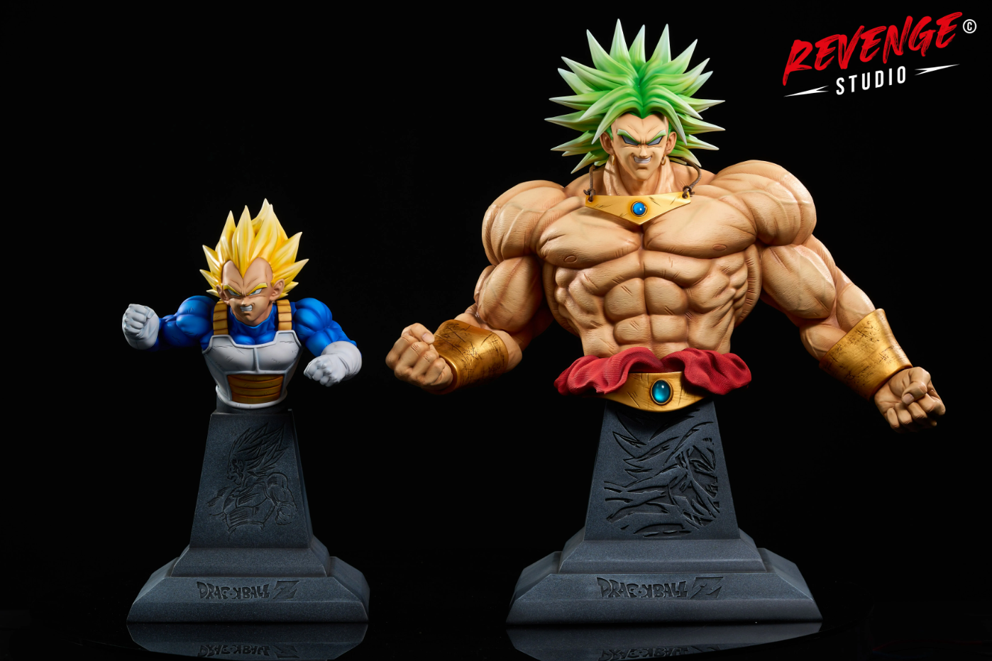 【Pre-sale】1/6 Scale Broly VS Vegeta-Revenge Studio
