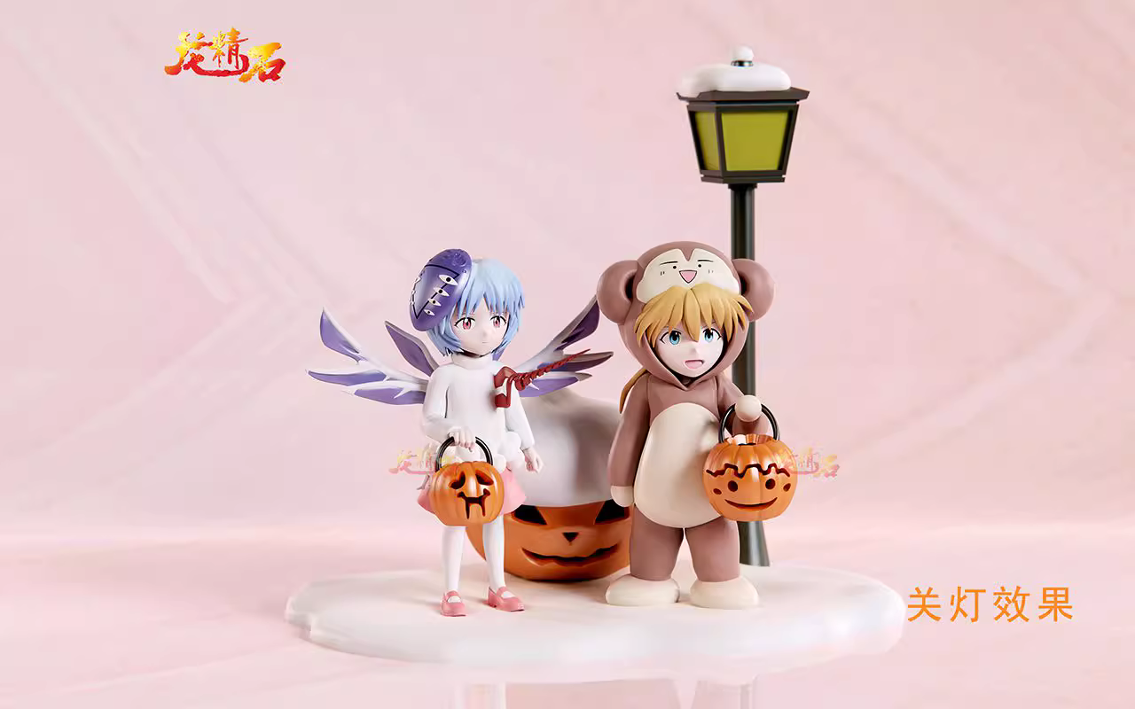 【Pre-sale】Halloween Childhood Rei Ayanami & Asuka Langley Soryu-(EVA) EVAngelion-ljs Studio