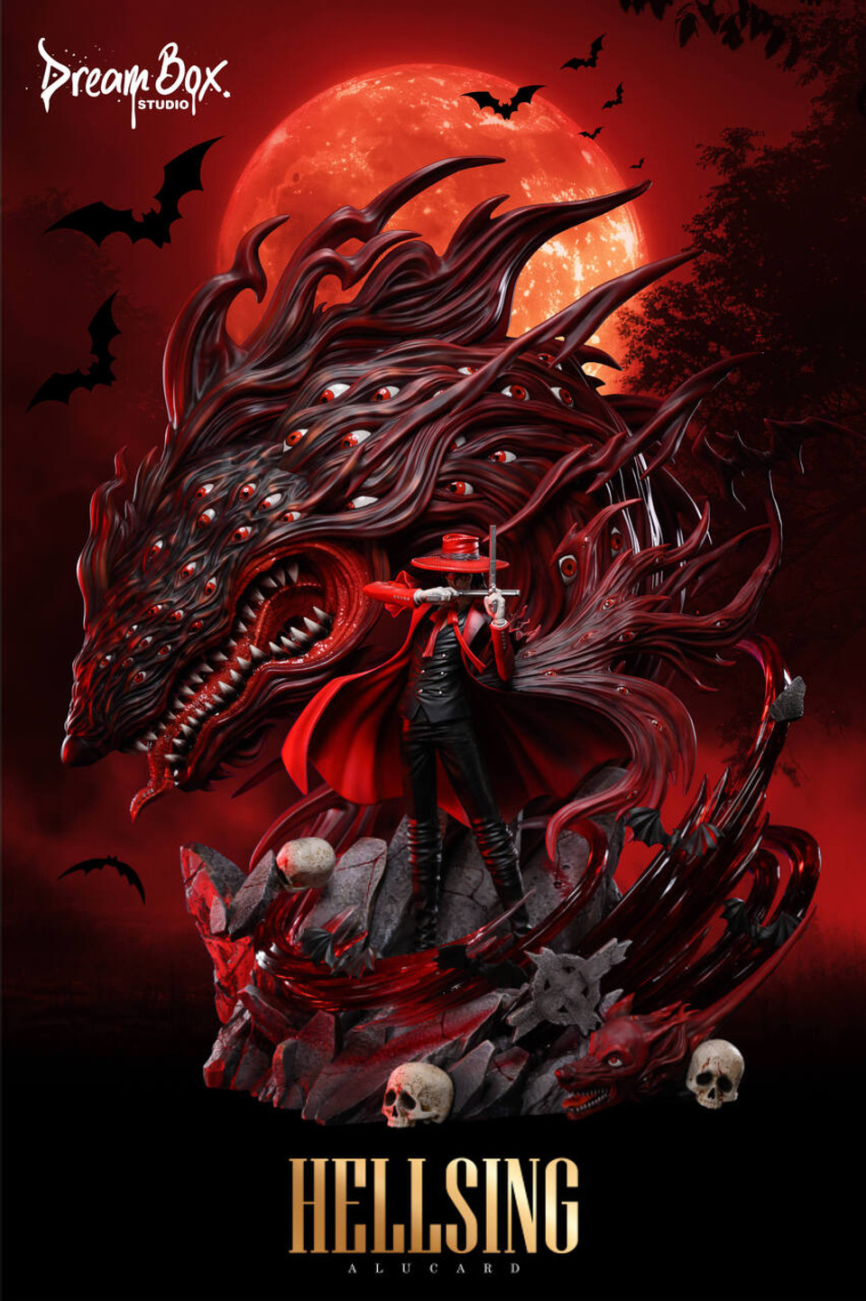 【Sold out no more】Alucard-Hellsing-Dream Box Studio