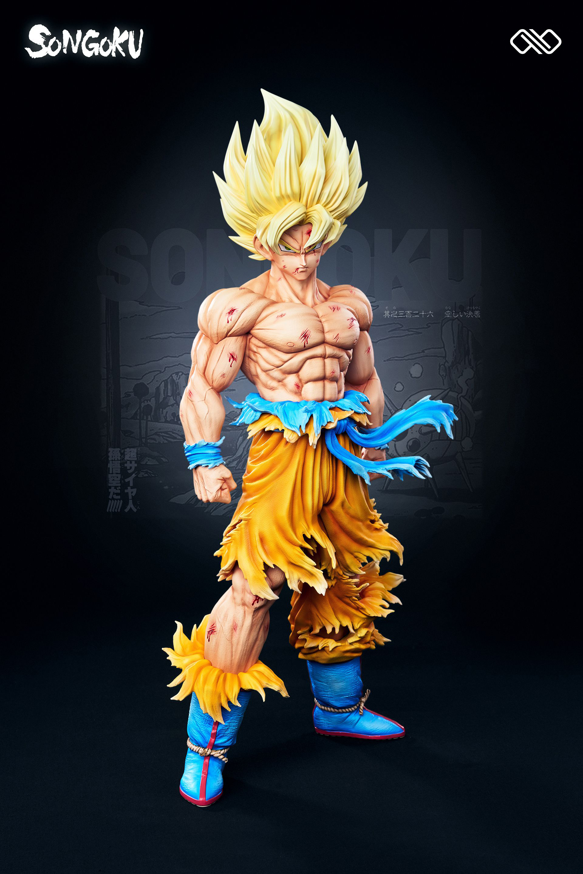 【Pre-sale】1/6 & 1/4 & 1/2 Scale First Meet Super Saiyan Son Goku-∞ Studio